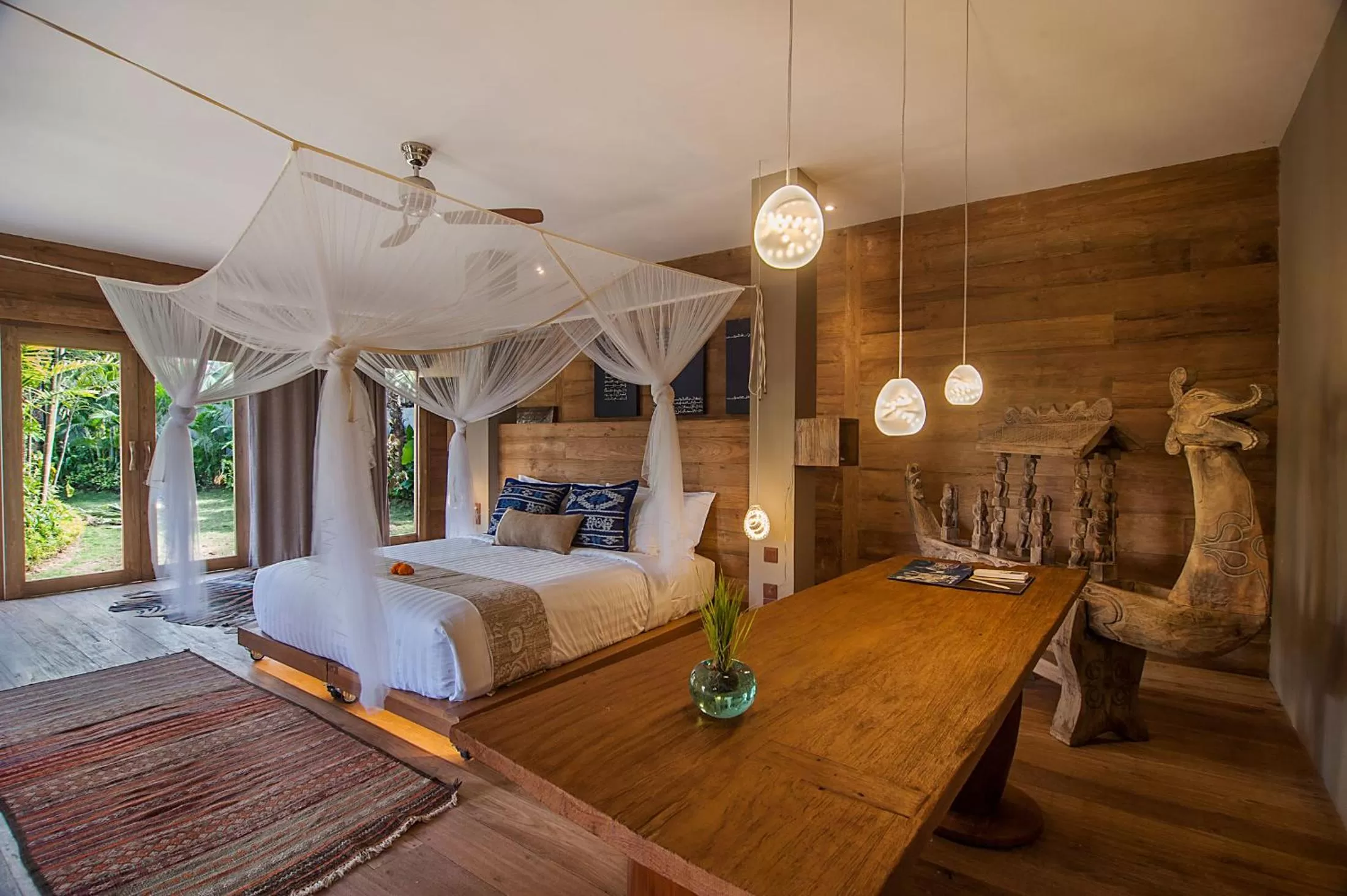 Photo of the whole room, Bed in Blue Karma Dijiwa Ubud