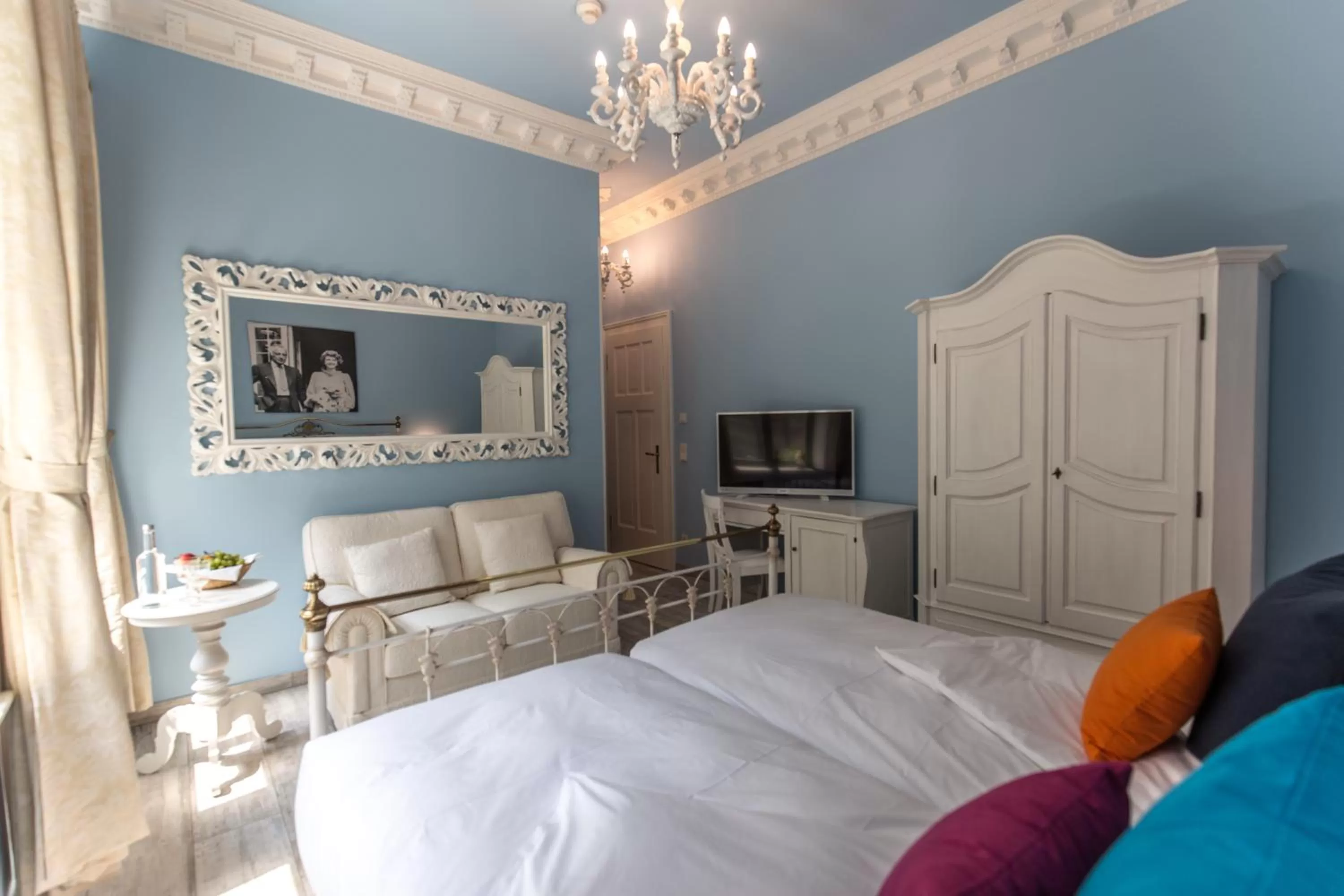 Photo of the whole room, Bed in Grande Albergo Giancarlo