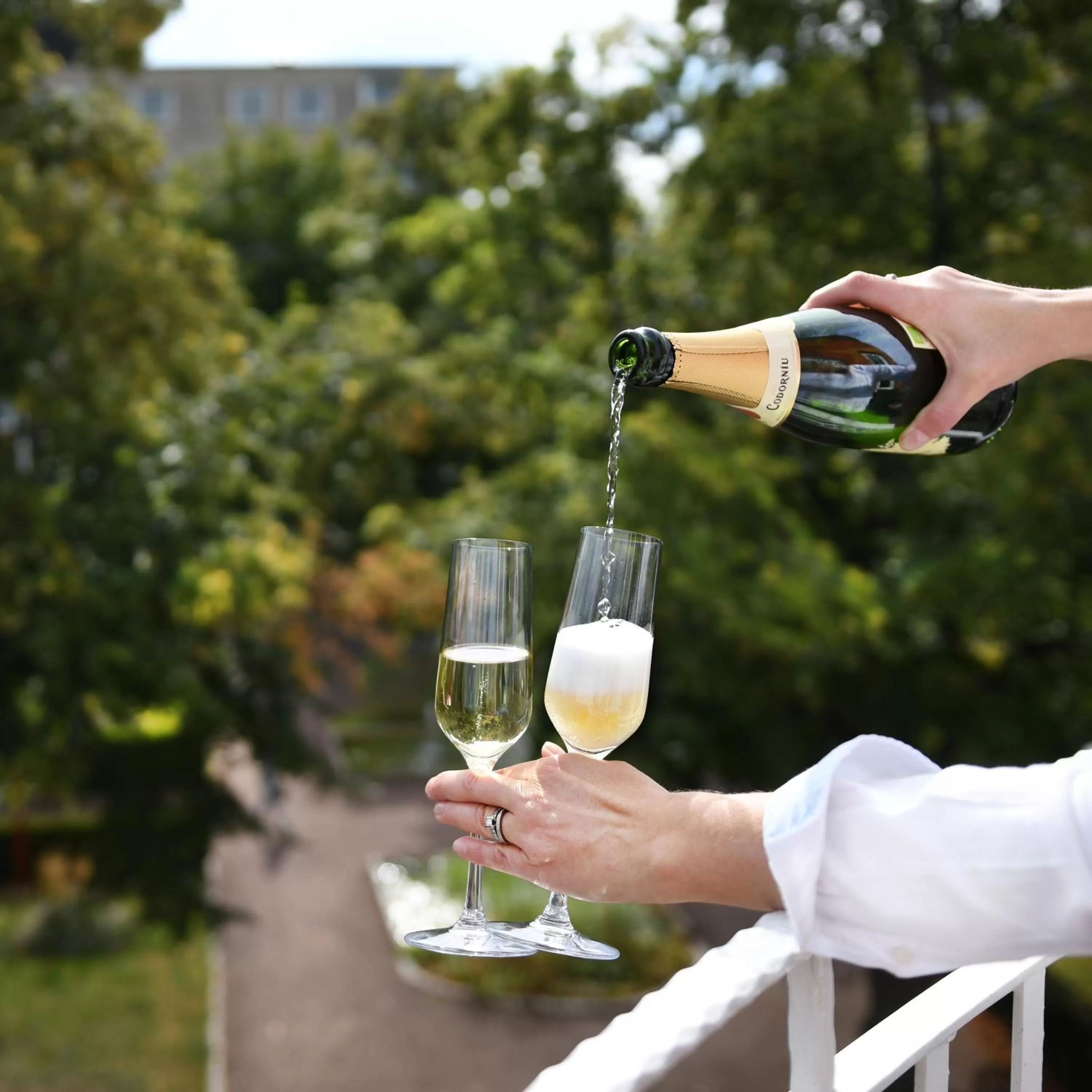 Balcony/Terrace in Huskvarna Stadshotell