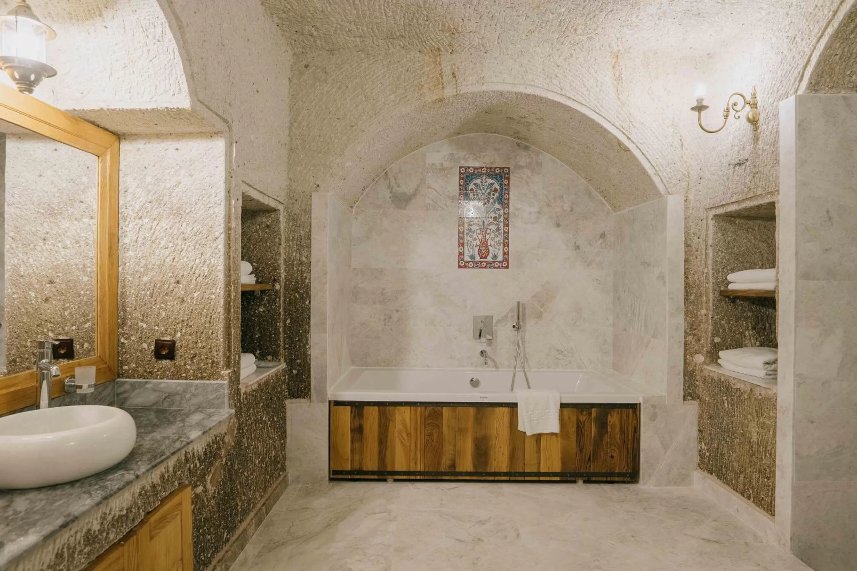 Bathroom in Lunar Cappadocia Hotel