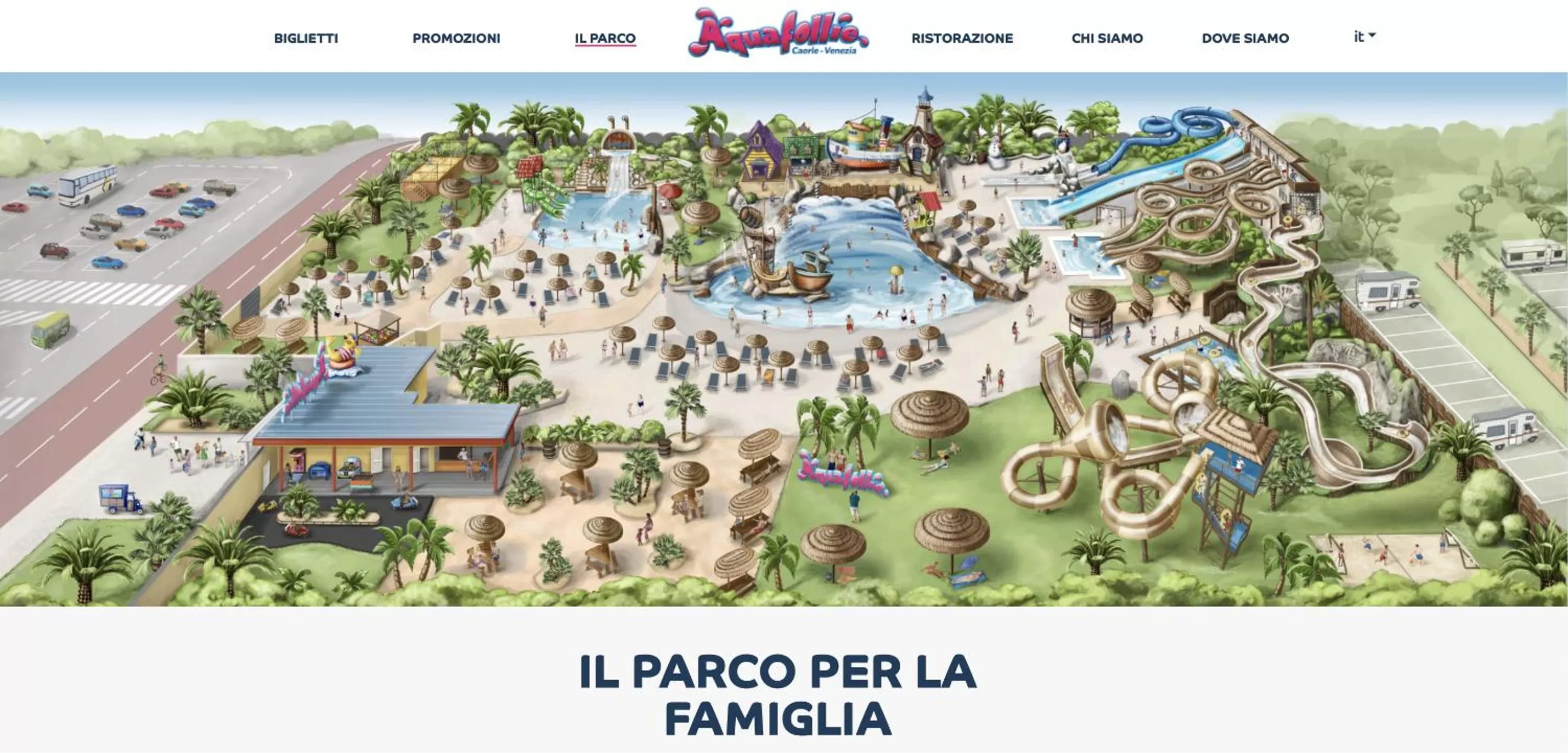 Bird's-eye View in Villaggio dei Fiori Apart- Hotel 3 Stars - Family Resort