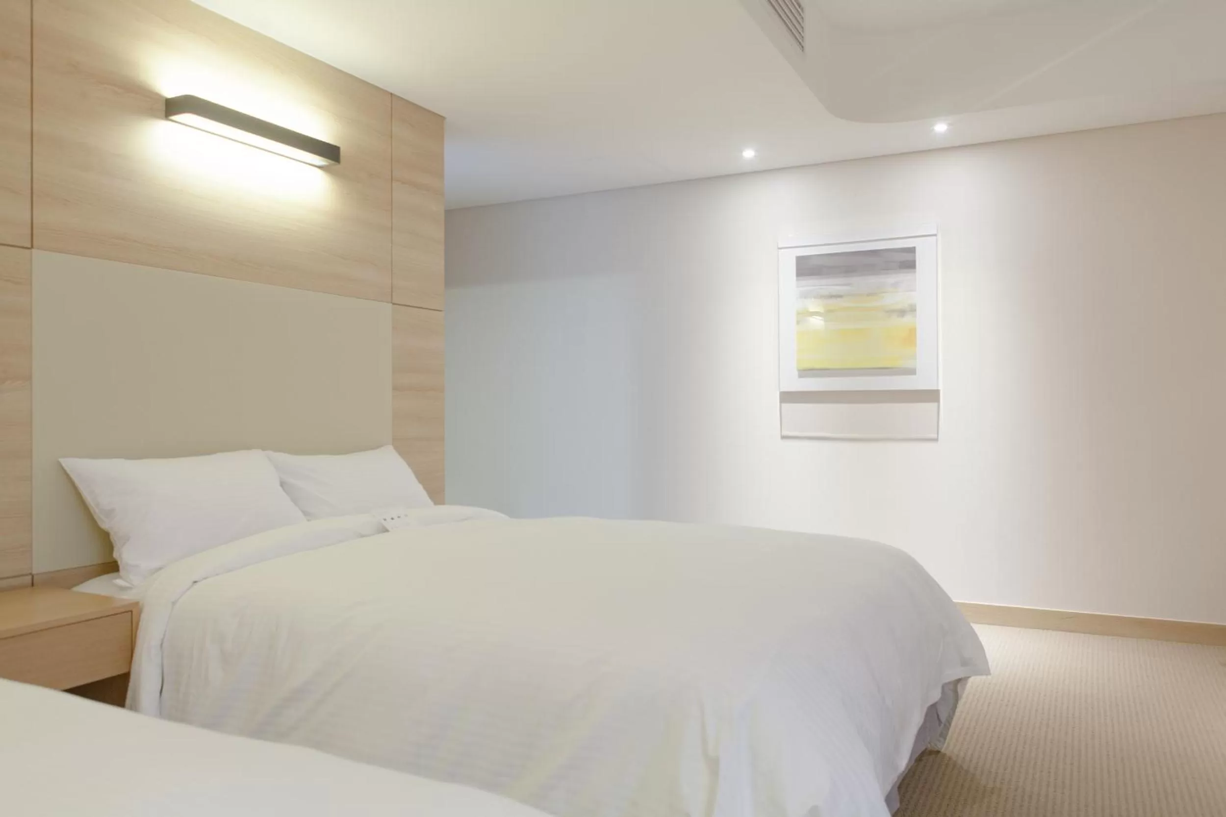 Bed in Acube Hotel Dongdaemun