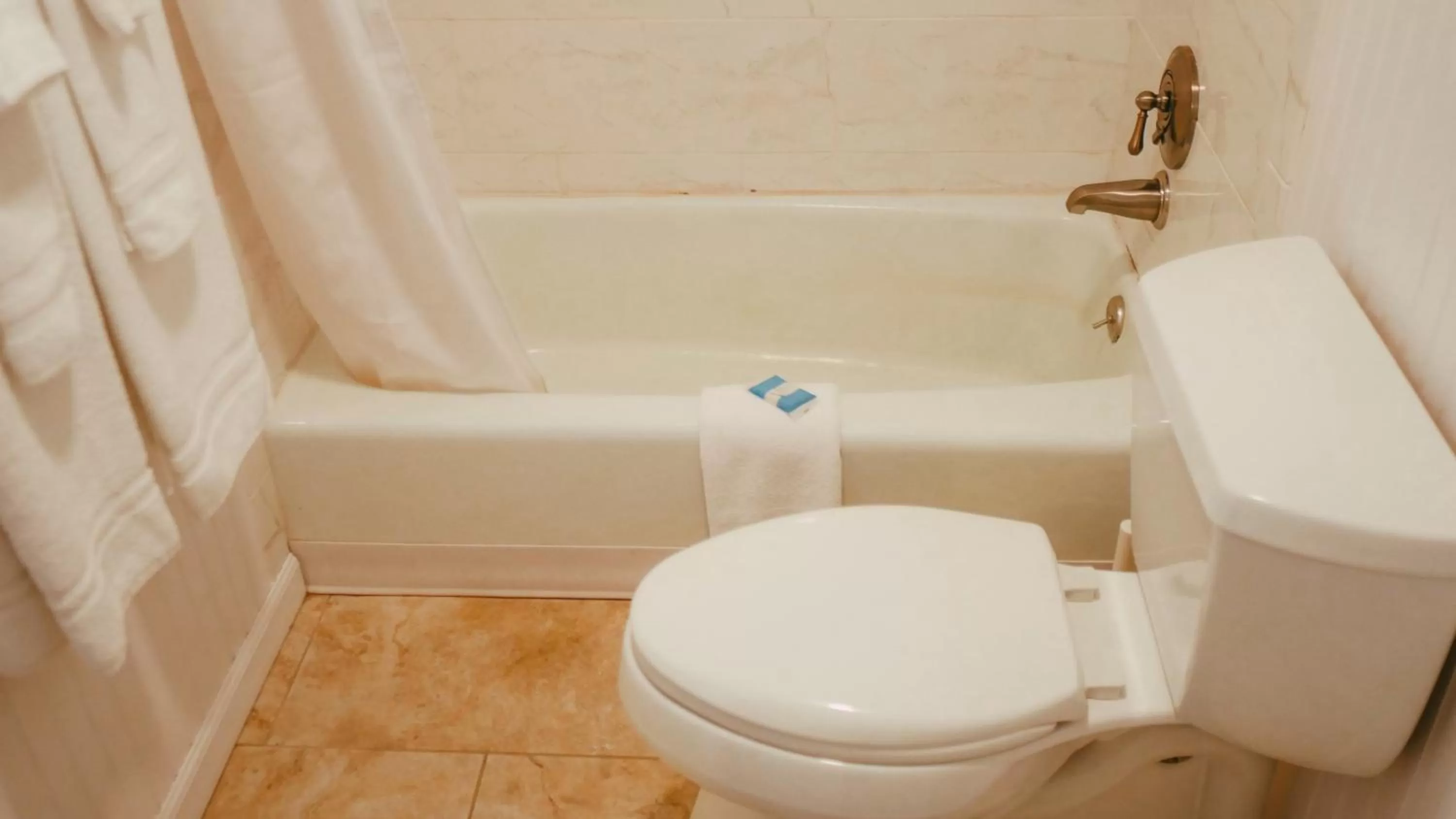 Bathroom in The Atlantic Motel