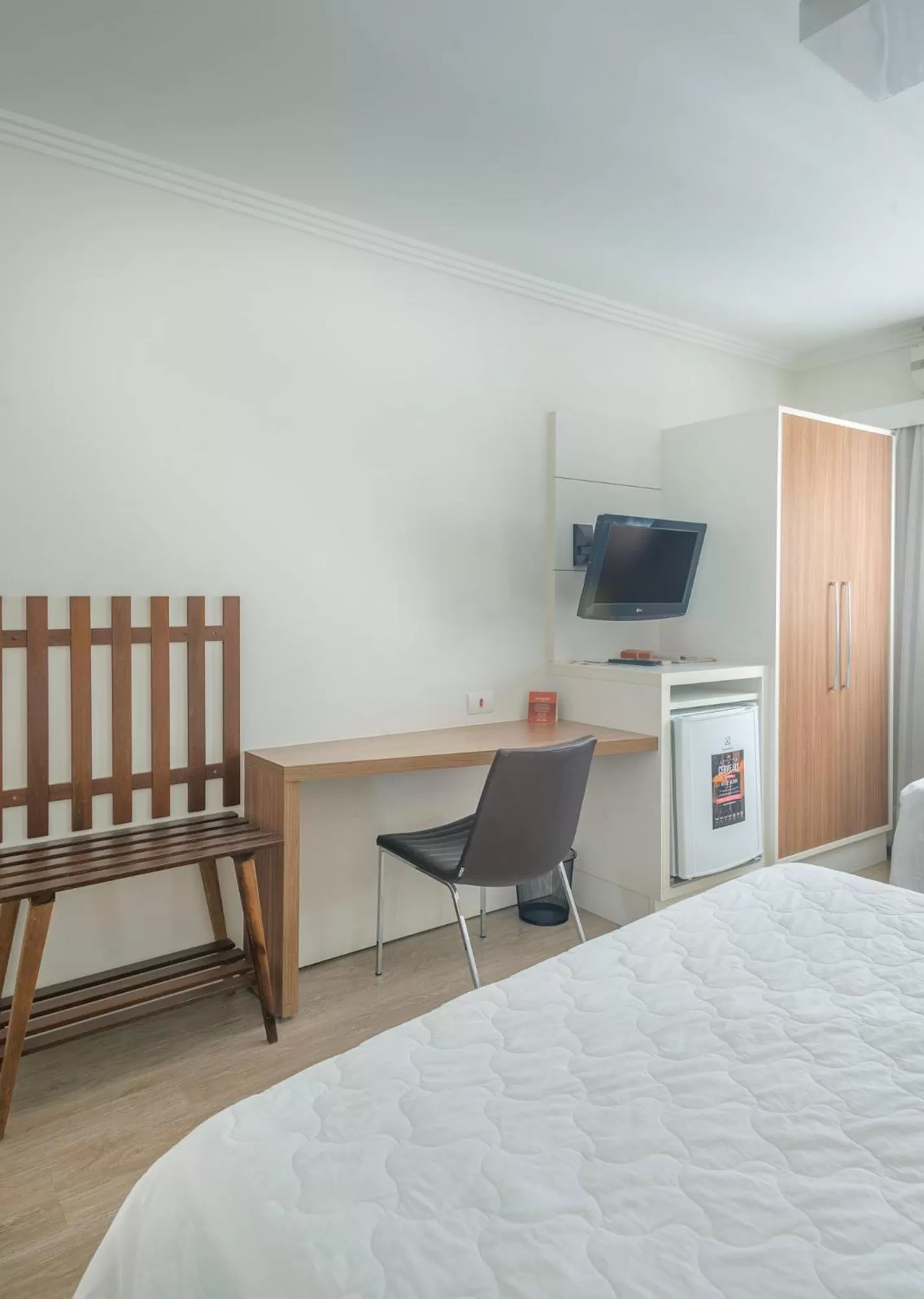 Bed in Hotel Glória Blumenau