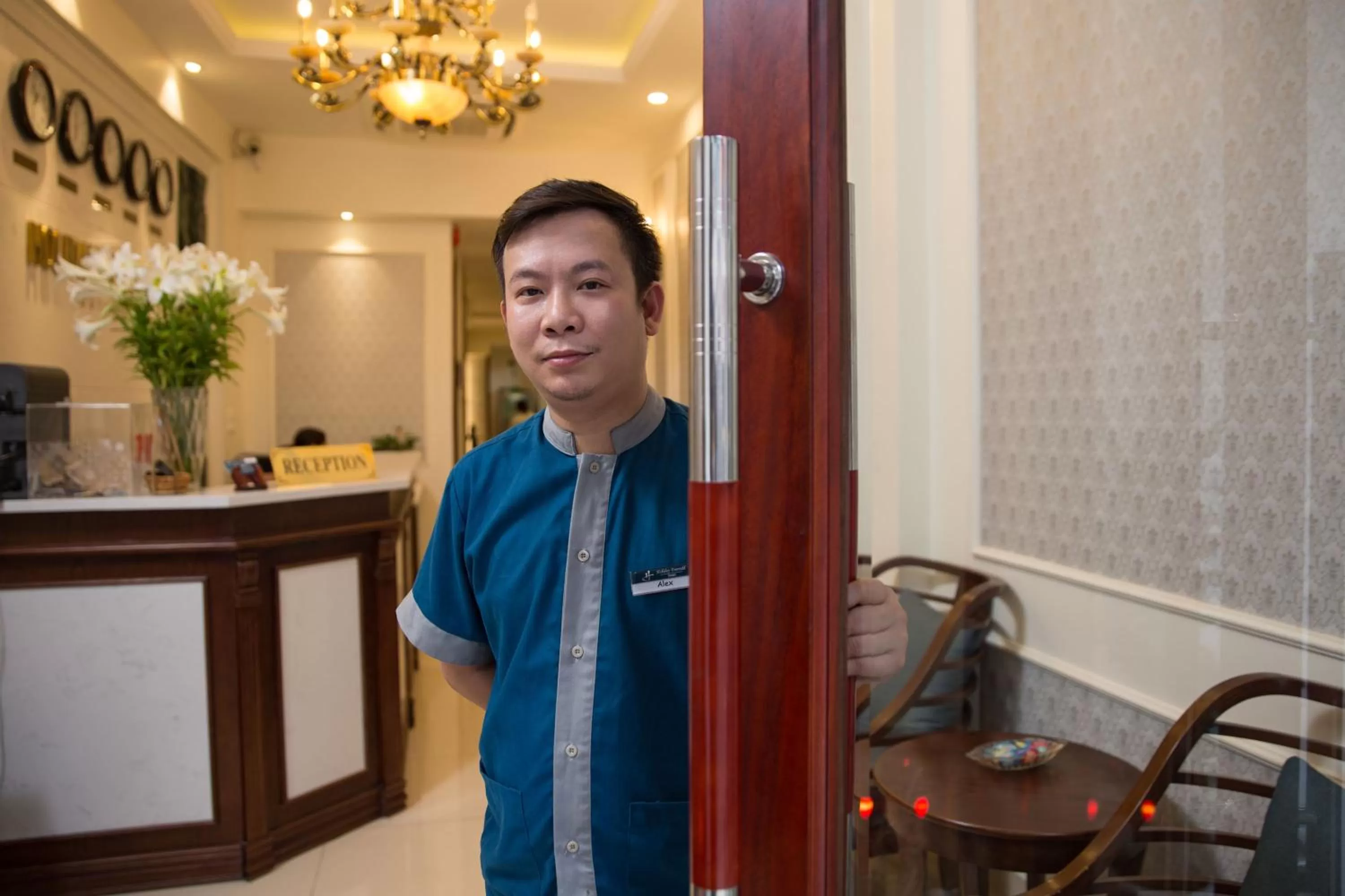 Staff in Holiday Emerald Hotel