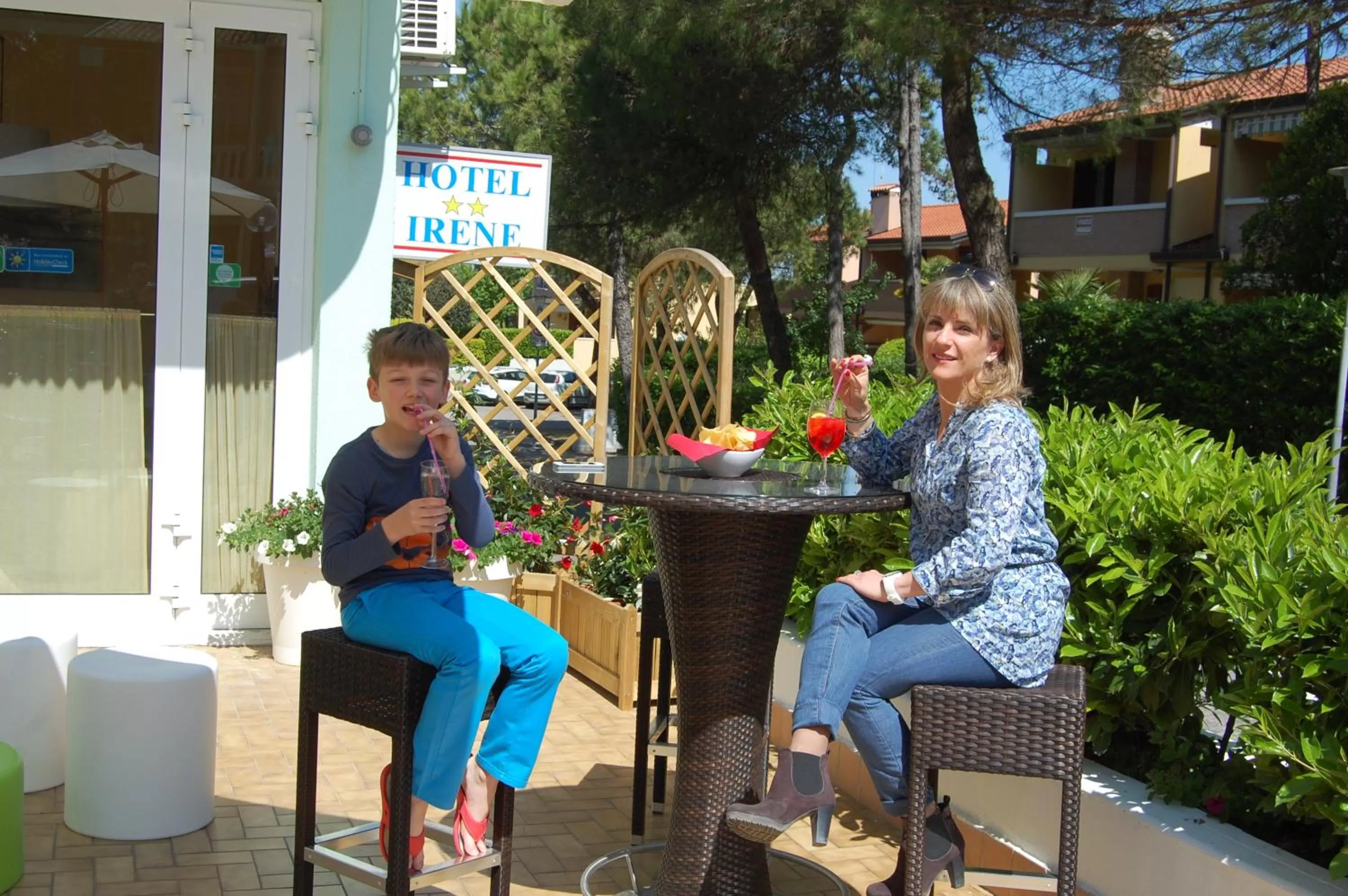 Property logo or sign in Hotel Irene