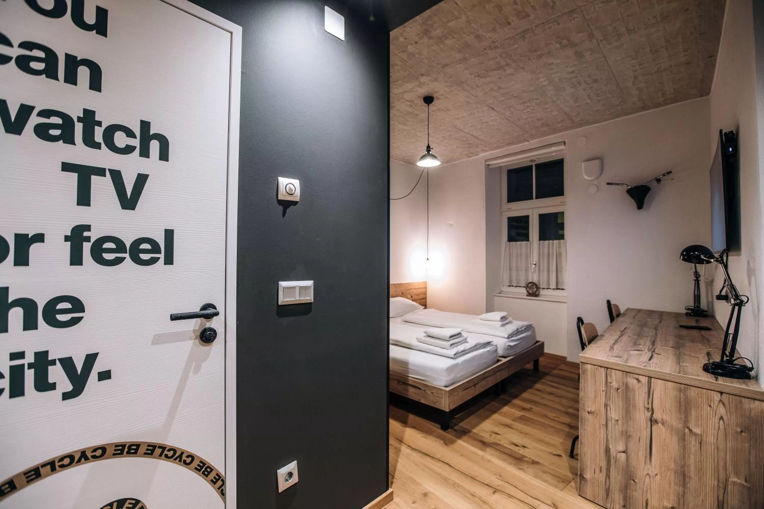 Decorative detail, Bed in Becycle Sustainable stay and travel