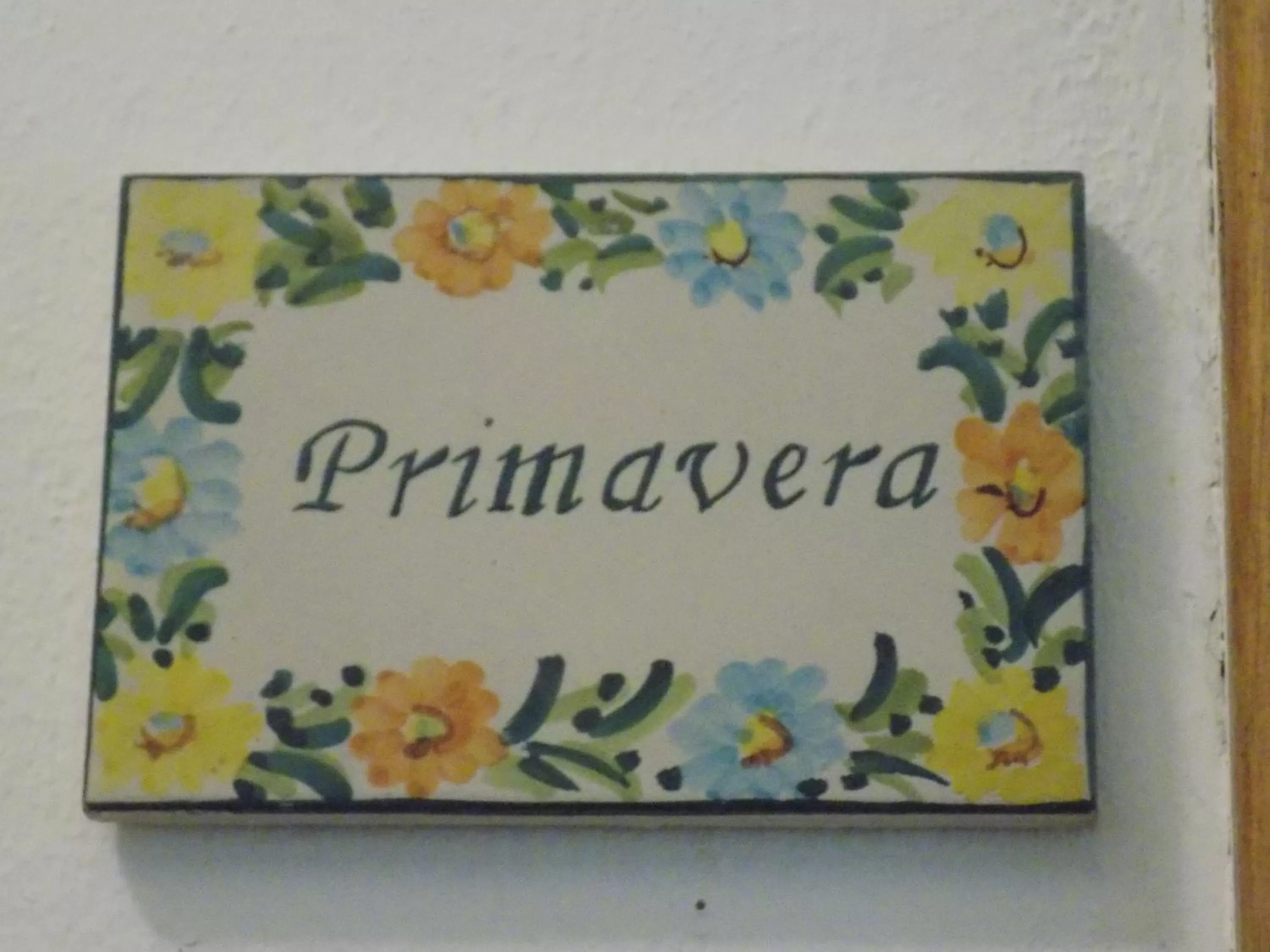 Decorative detail in B&B Falcone