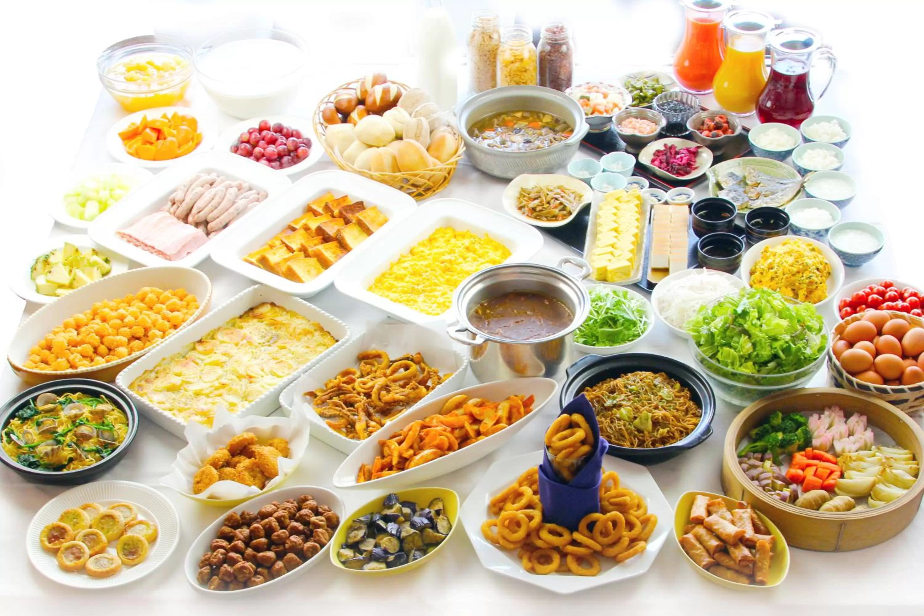 Buffet breakfast in Numazu River Side Hotel