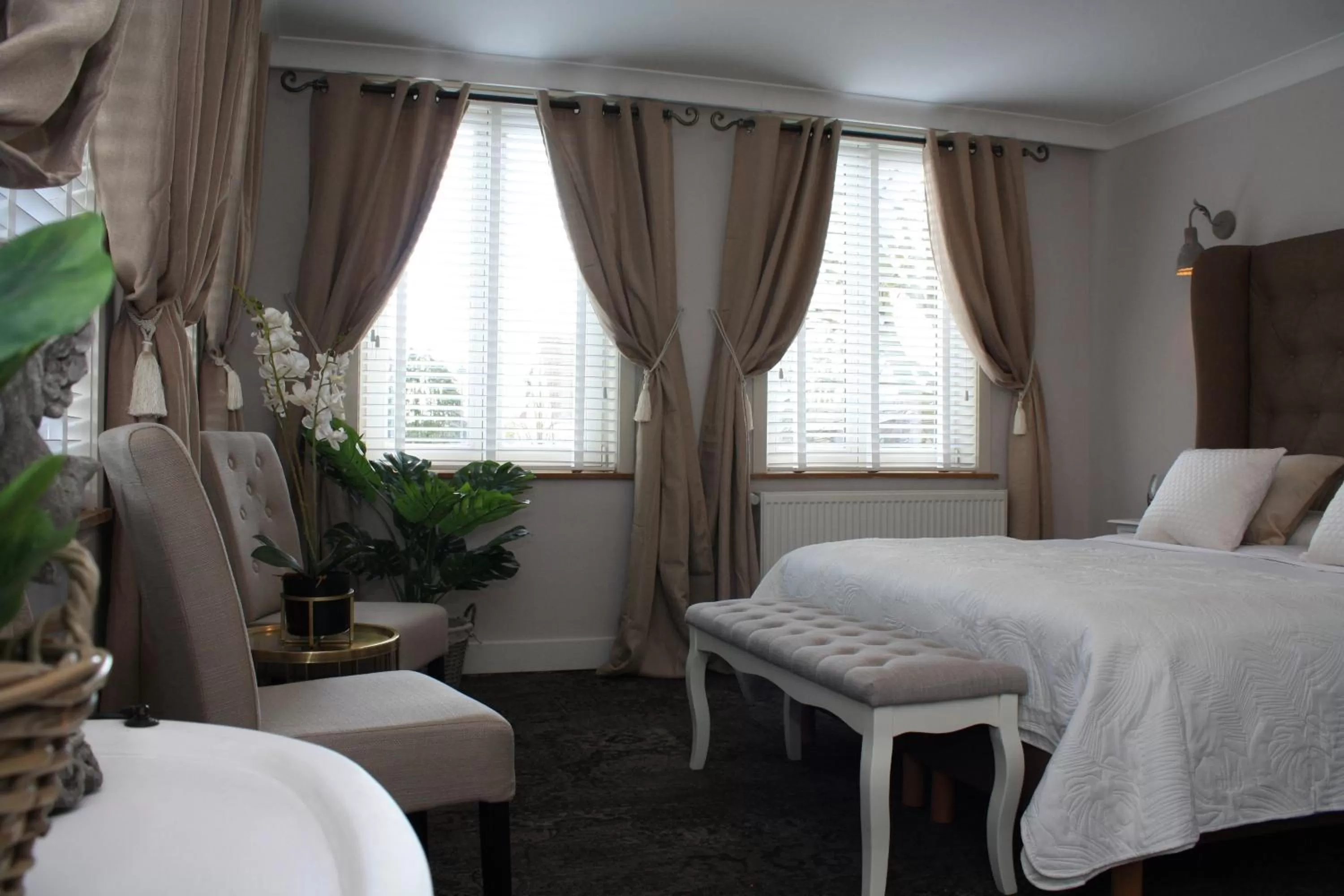 Bed in Hotel Vredehof