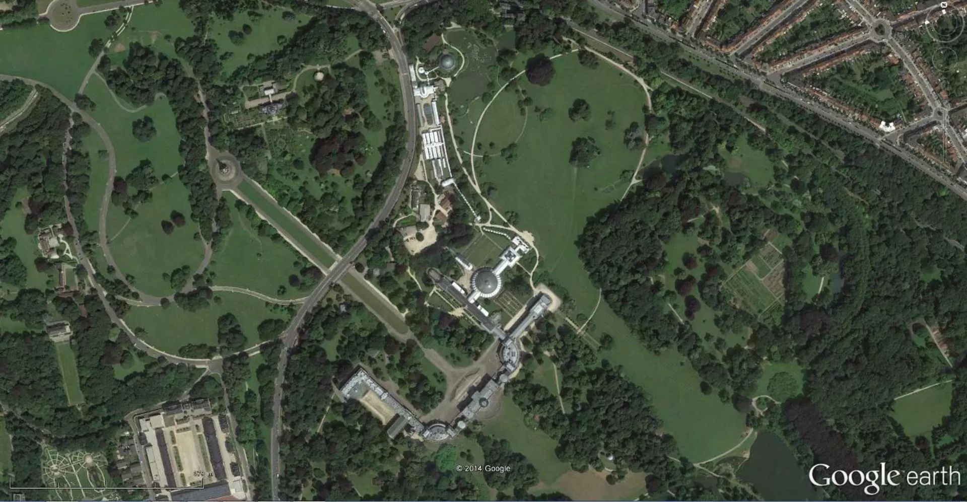 Bird's eye view in Hotel Le Centenaire Brussels Expo