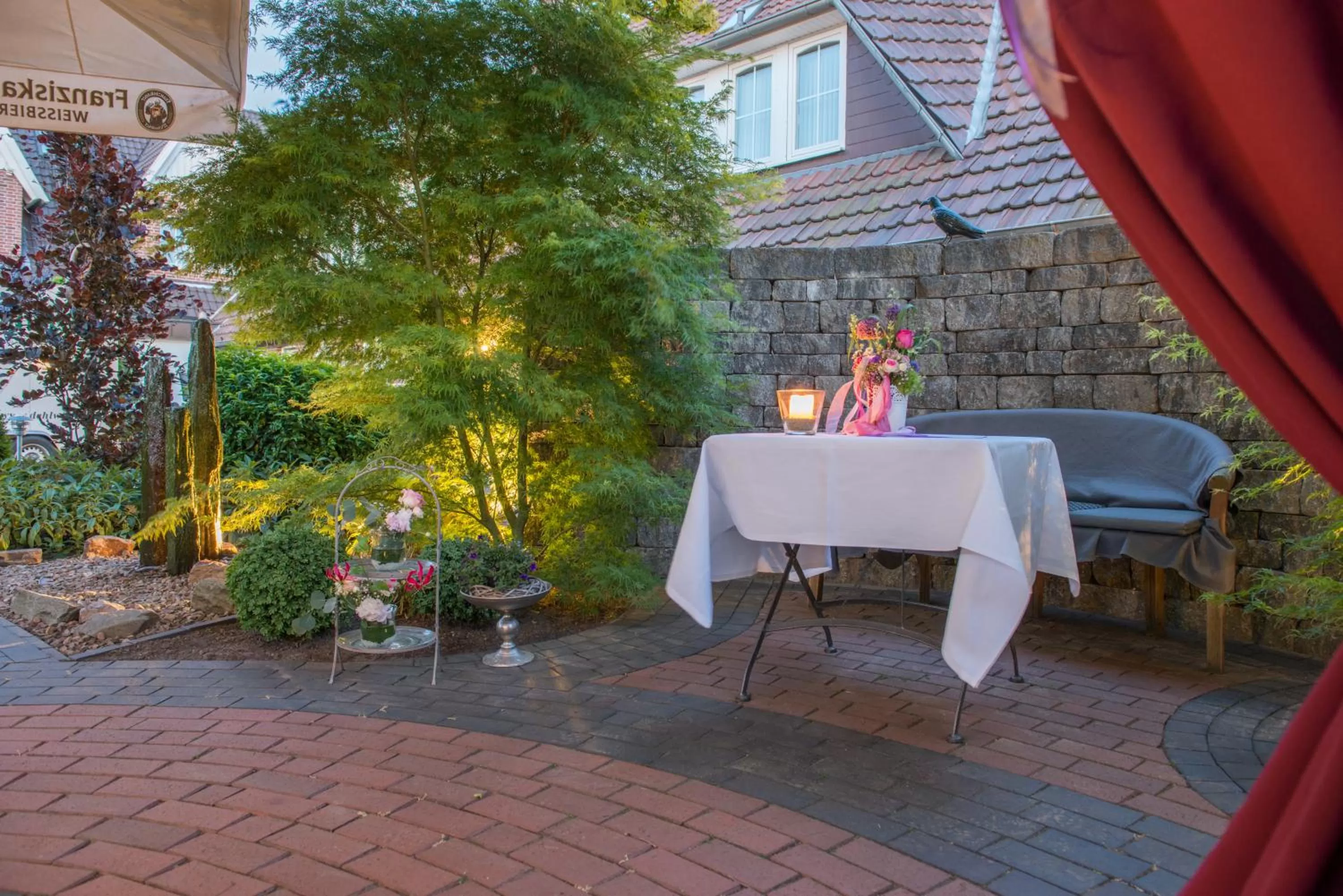 Patio in Hotel Rheinischer Hof