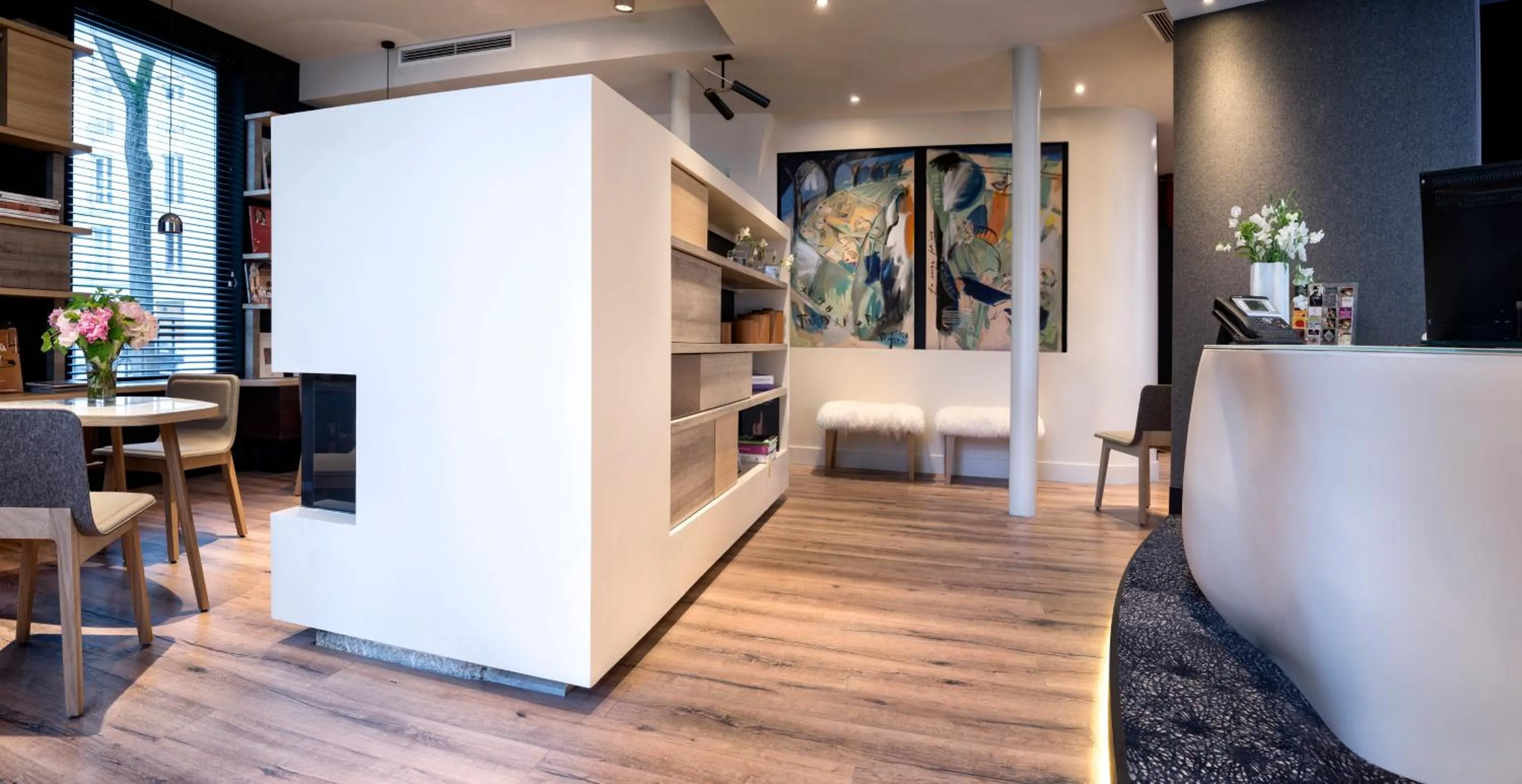 Lobby or reception in Hotel Max