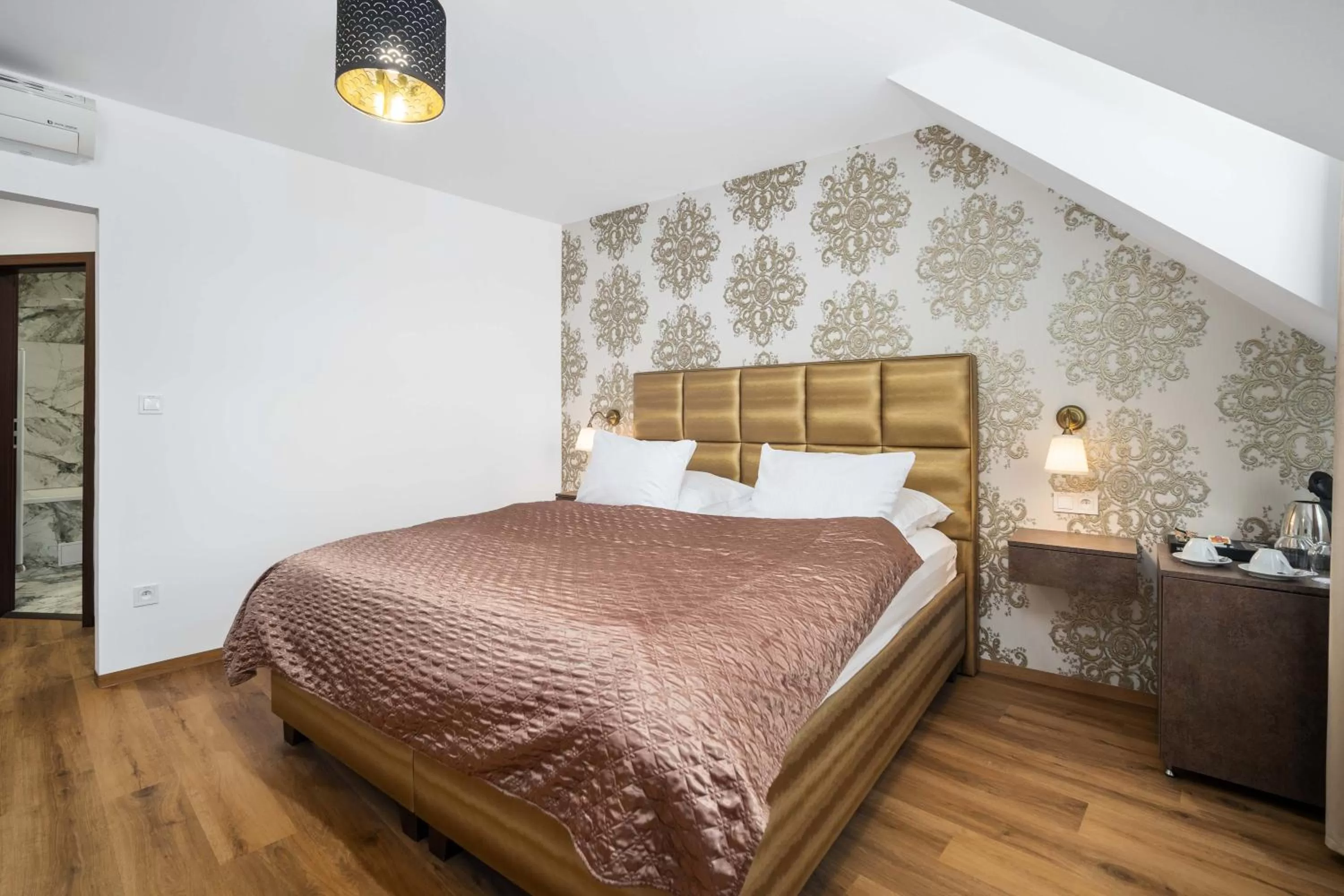 Photo of the whole room, Bed in Hotel MAXPLAZA