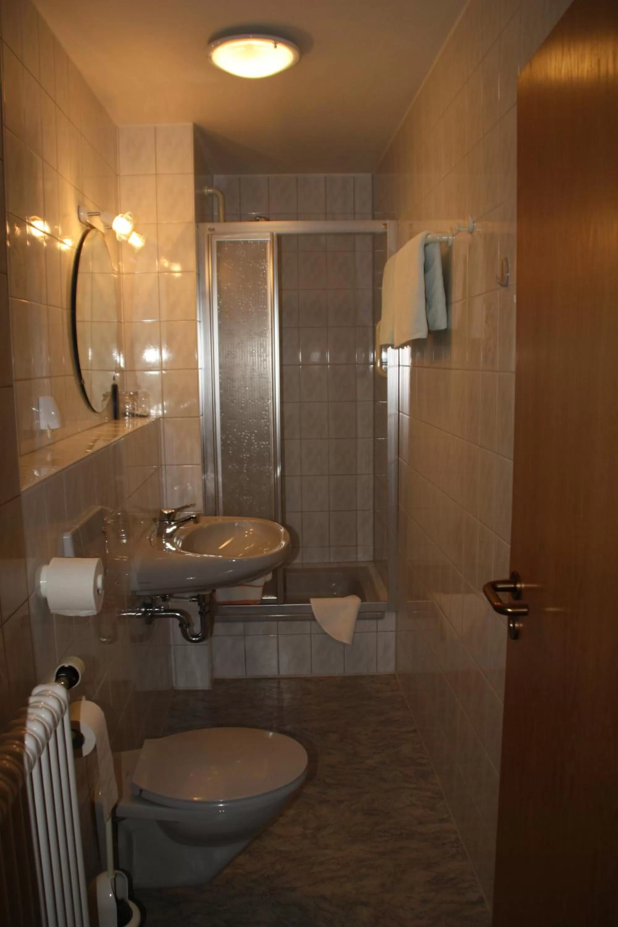 Bathroom in Hotel Gasthaus Wangerhof