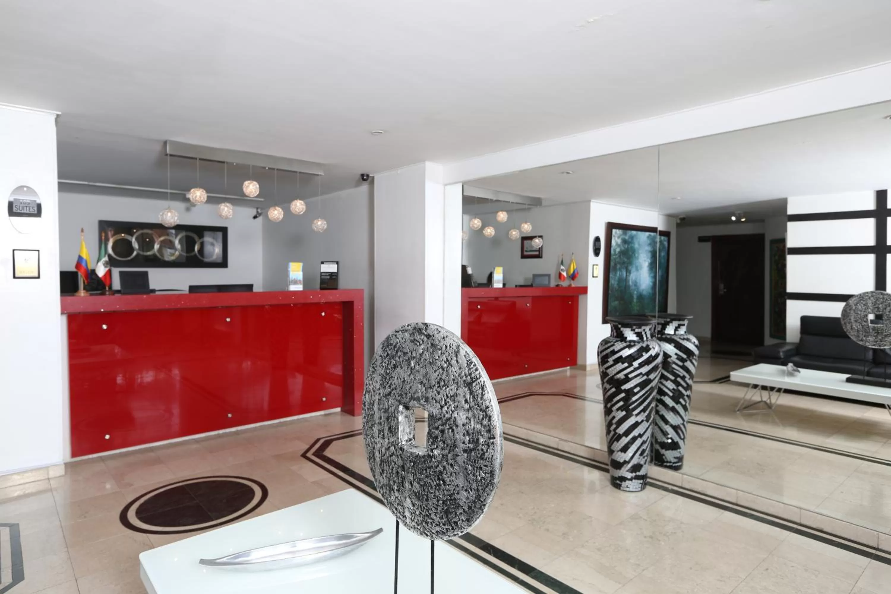 Lobby or reception in Suites 109 GH Usaquén