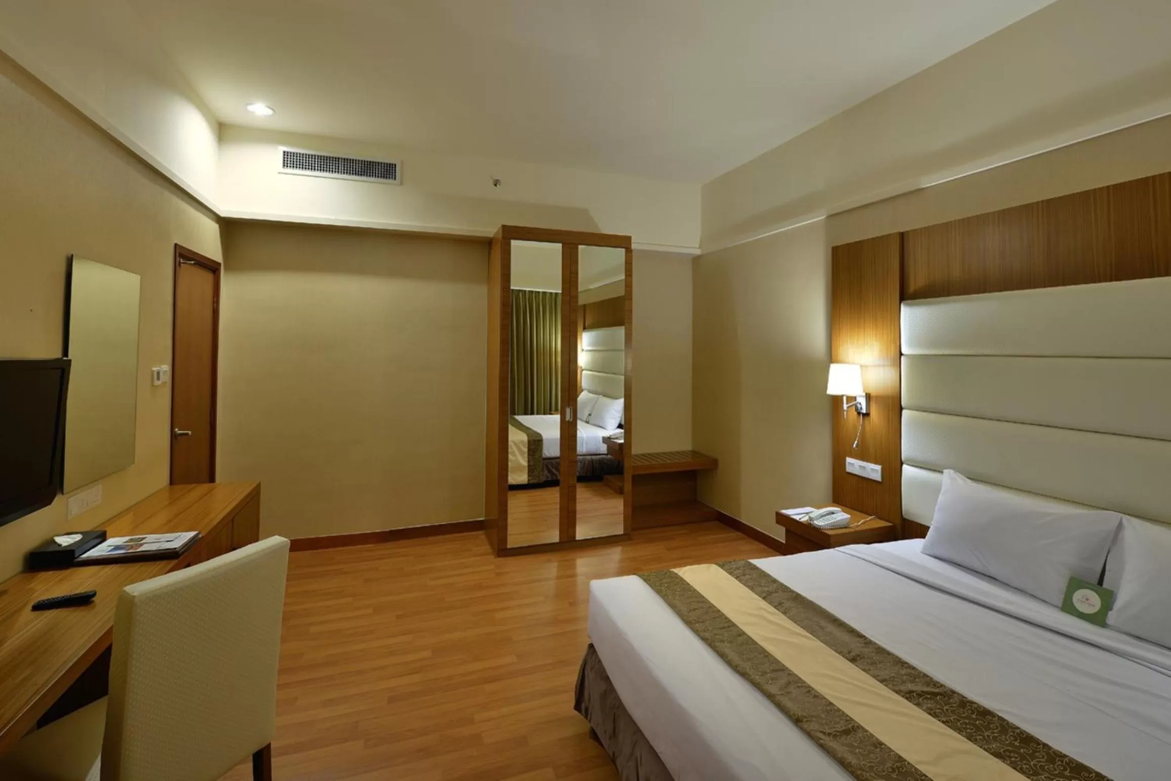 Bed in Pearl View Hotel Prai, Penang