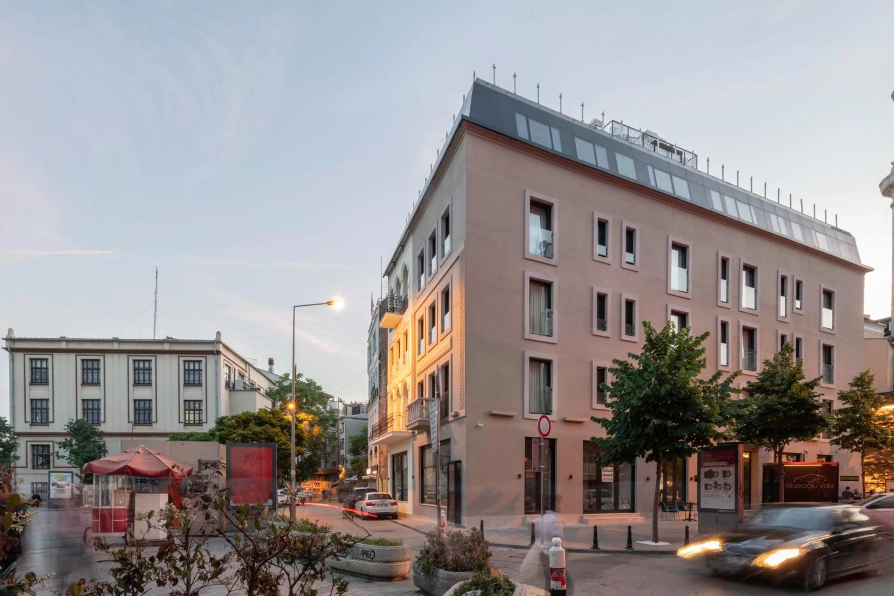 Facade/entrance in The Wings Hotel Istanbul