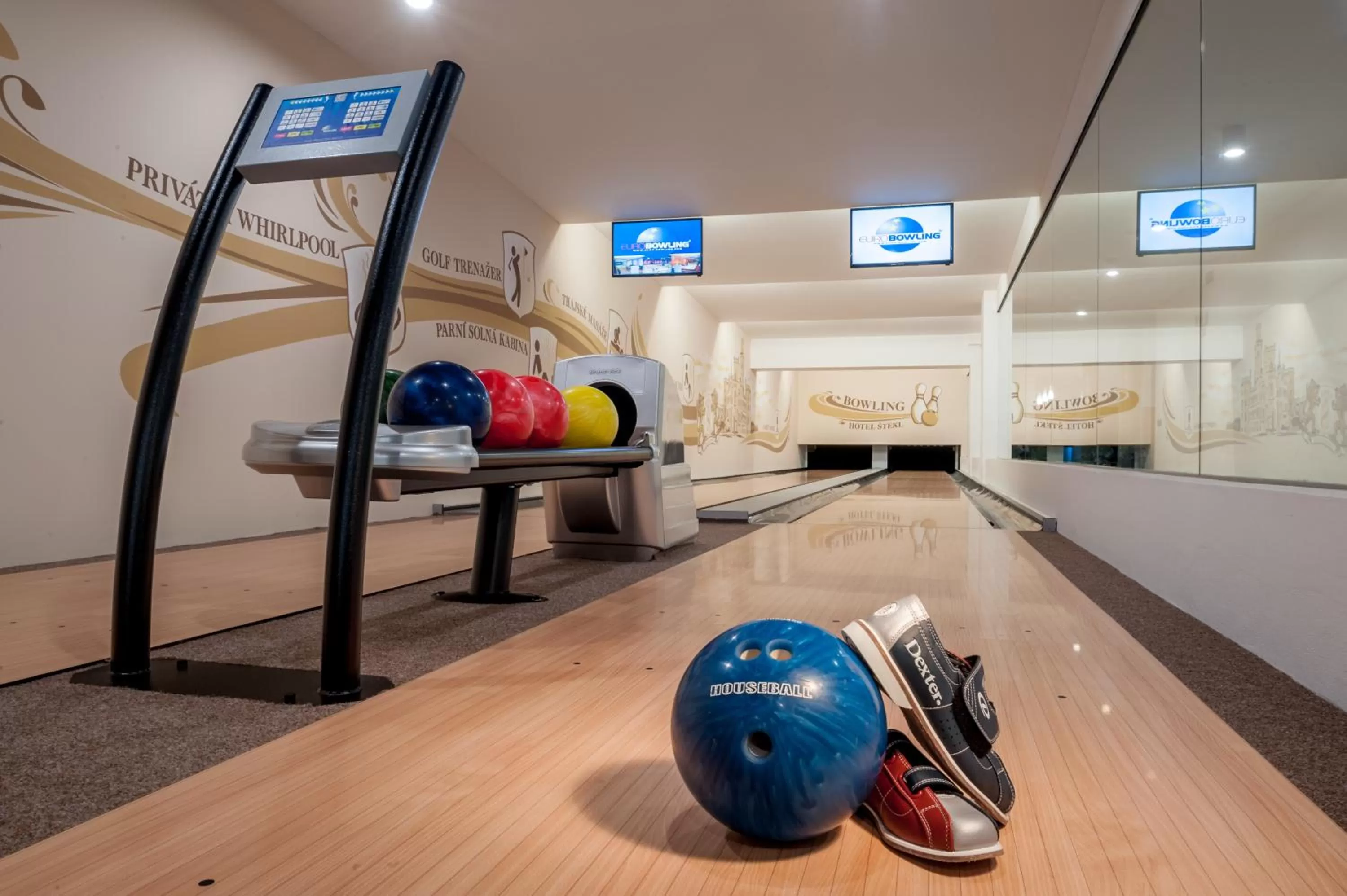 Bowling in Hotel Štekl