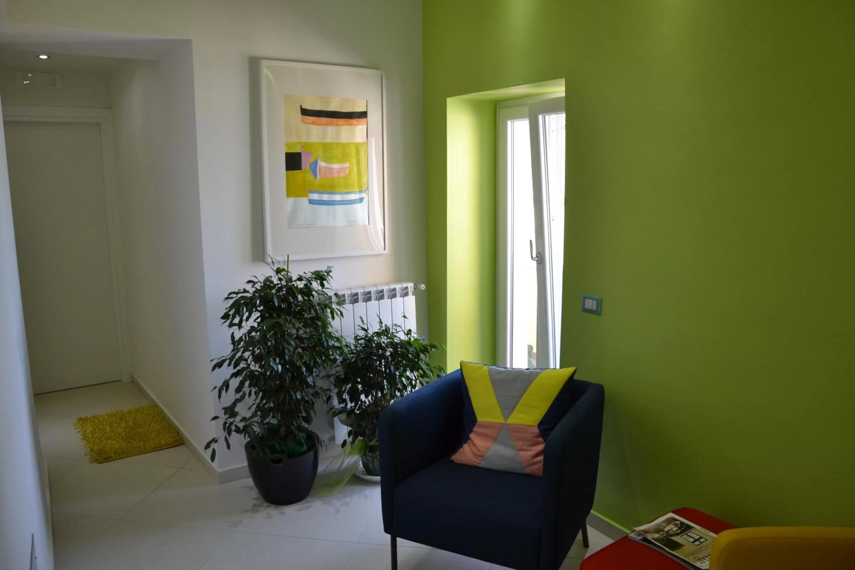 Seating area in Terra Murata Boutique b&b