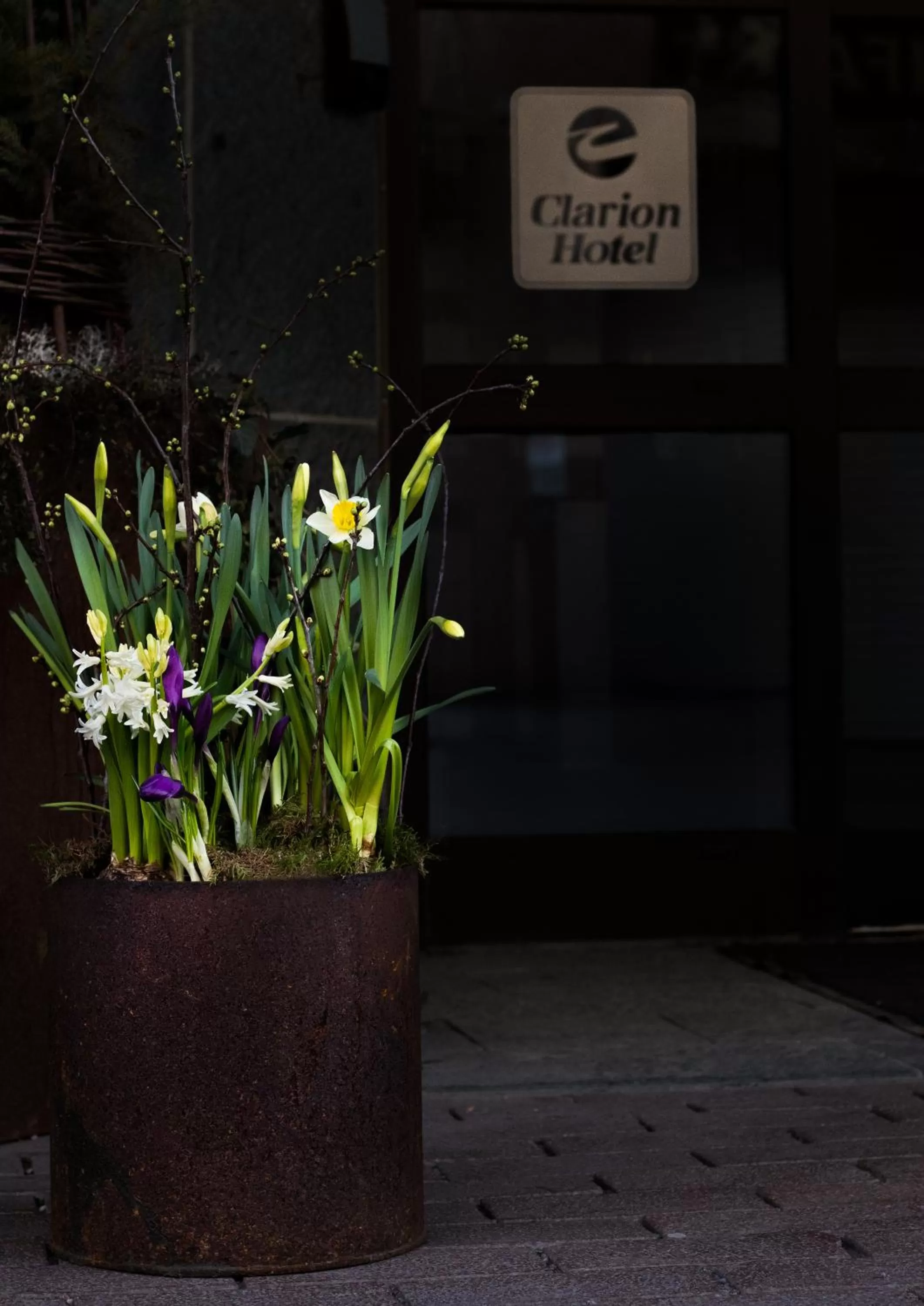 Facade/entrance in Clarion Hotel Winn