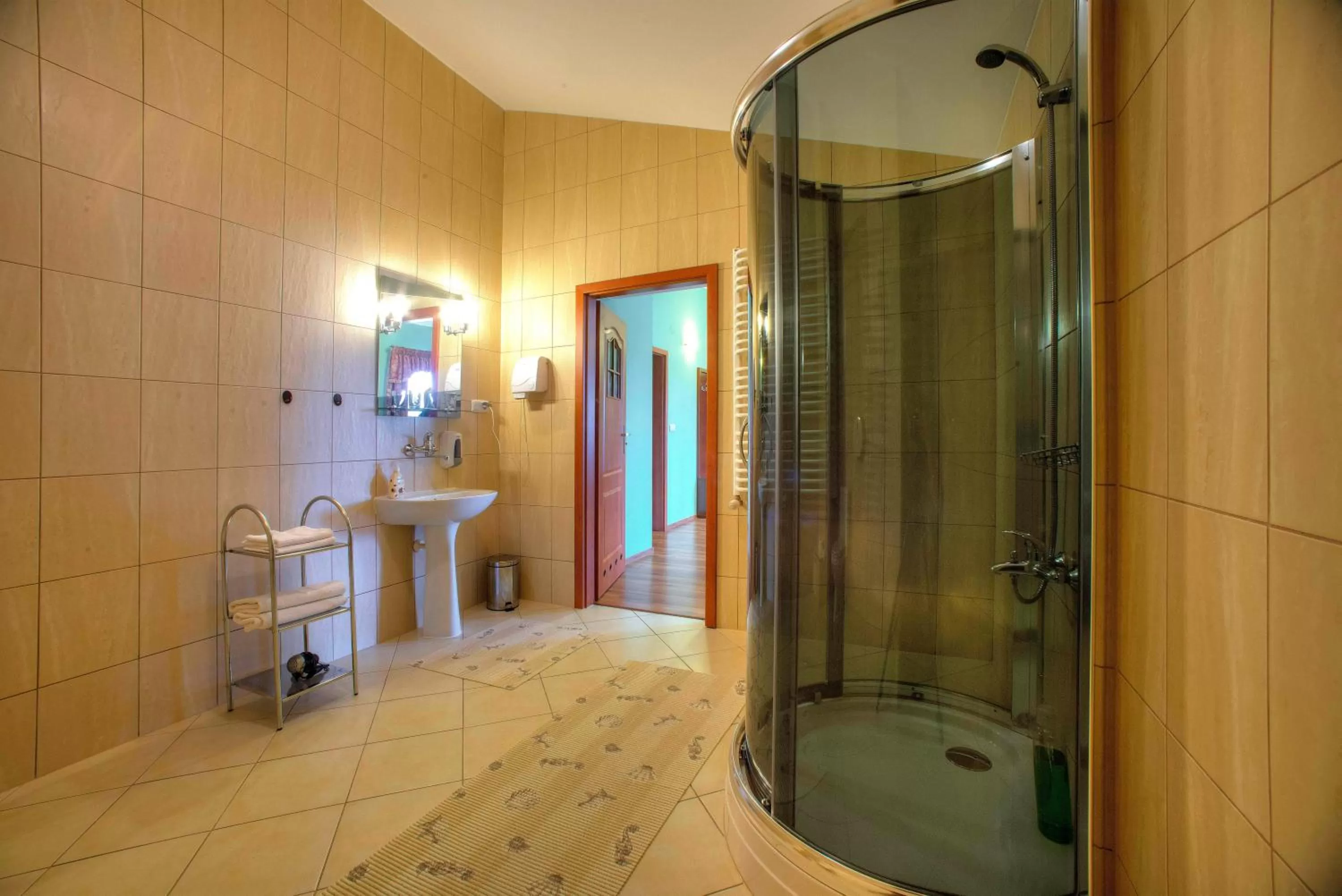 Shower in Hotel i Restauracja Bona