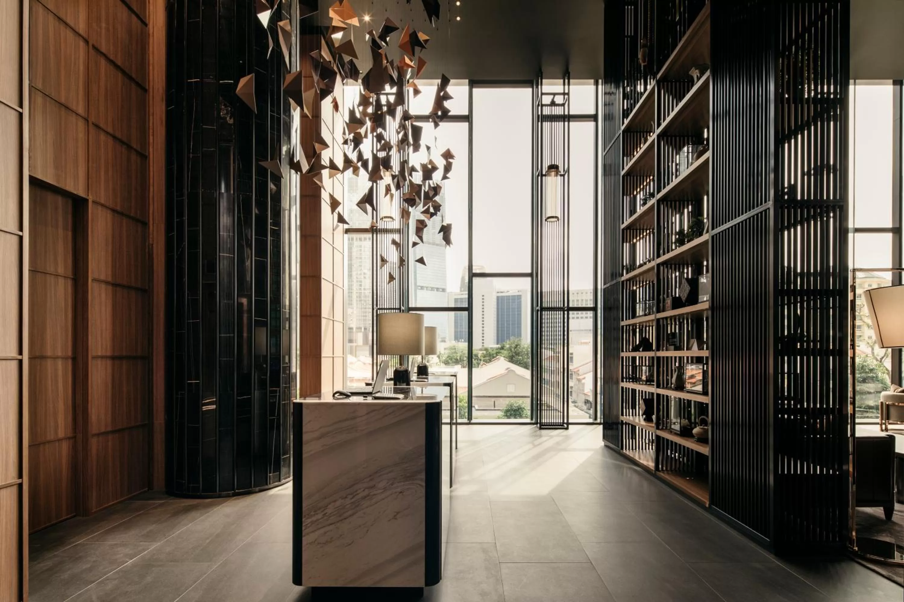 Lobby or reception in The Clan Hotel Singapore by Far East Hospitality