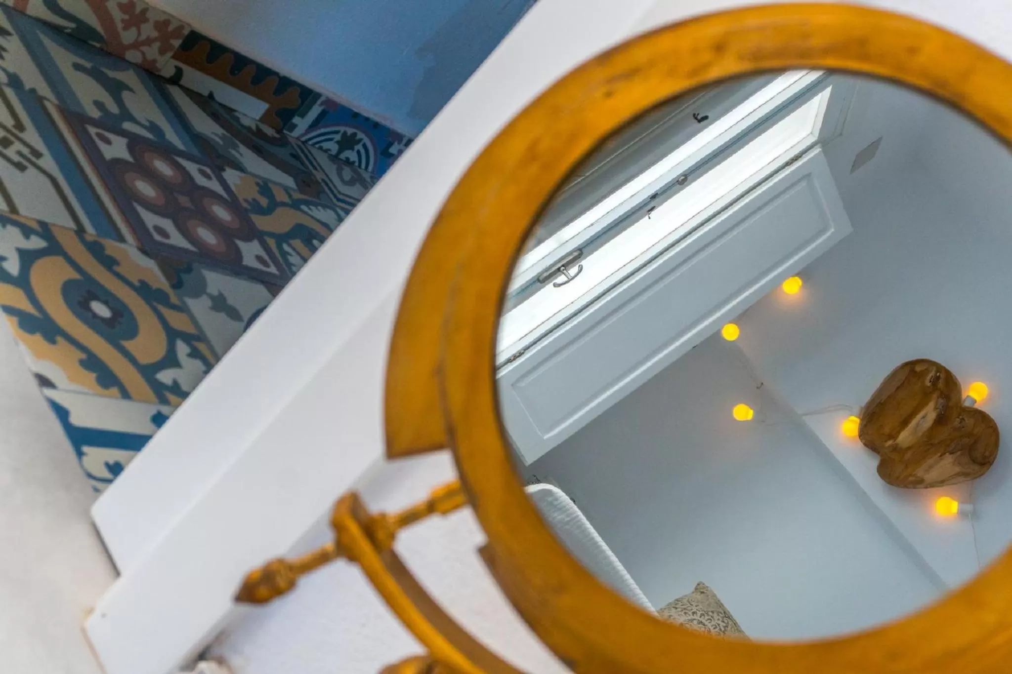 Decorative detail in Blancos Rooms Hotel