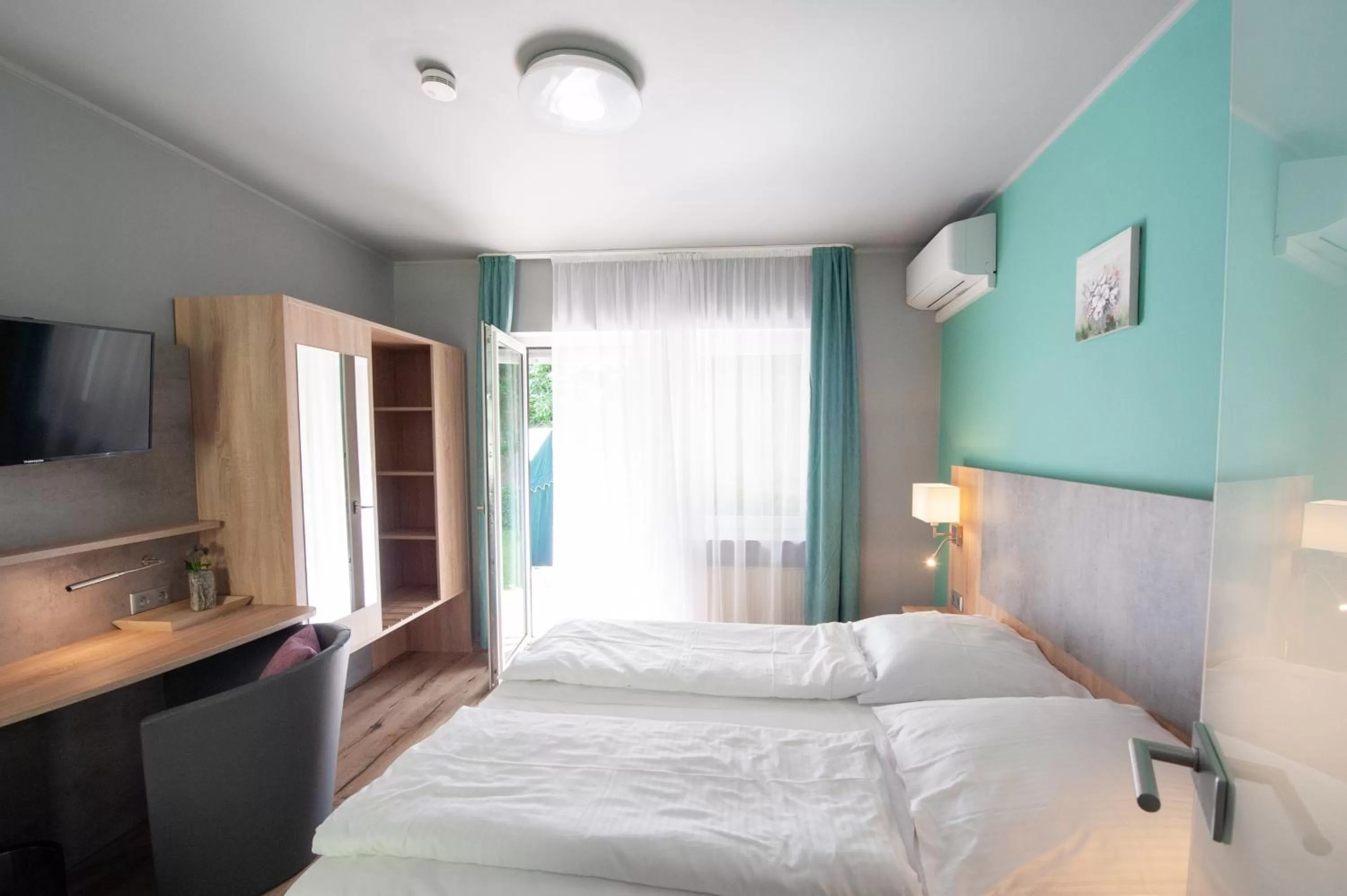 Bed in Hotel Blüchertal