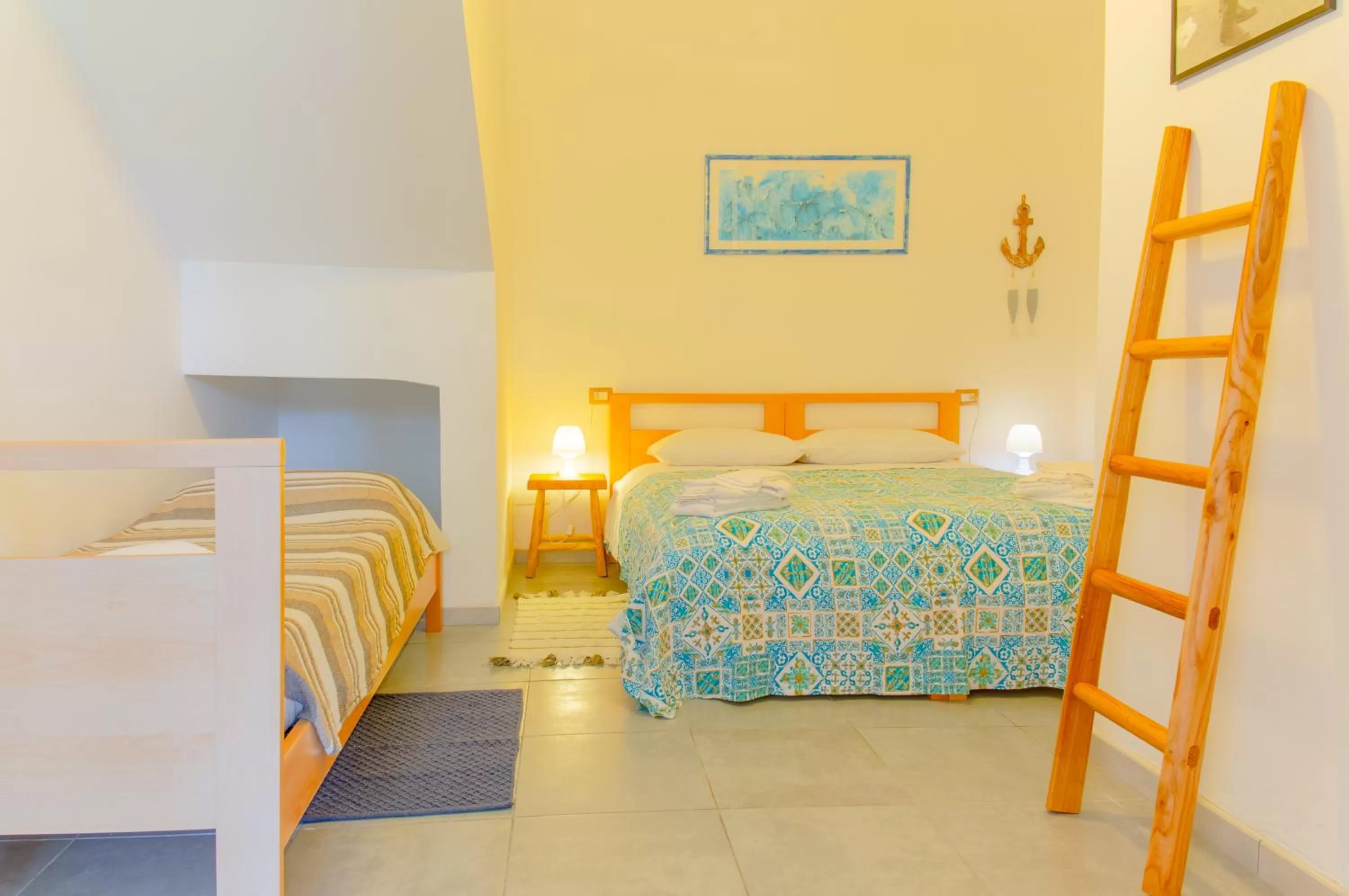 Bedroom, Bed in Tenuta Don Carmelo