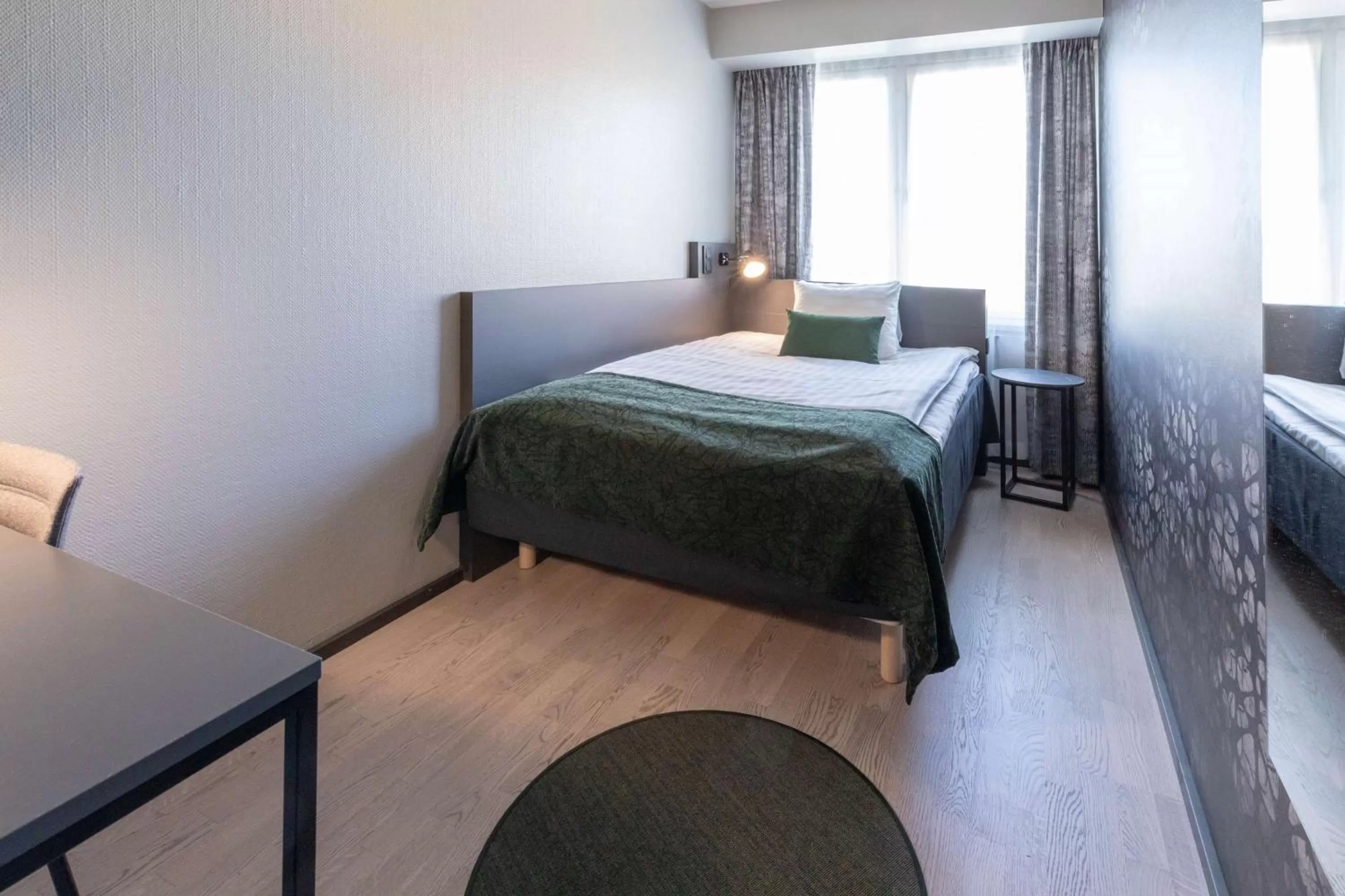 Photo of the whole room, Bed in Scandic Kallio