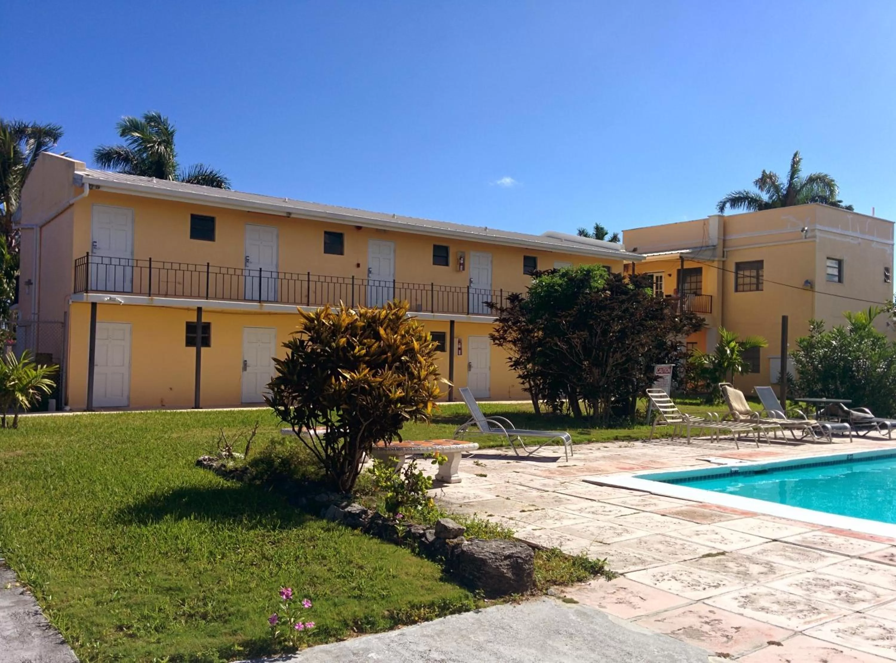 Property building in Orange Hill Beach Inn