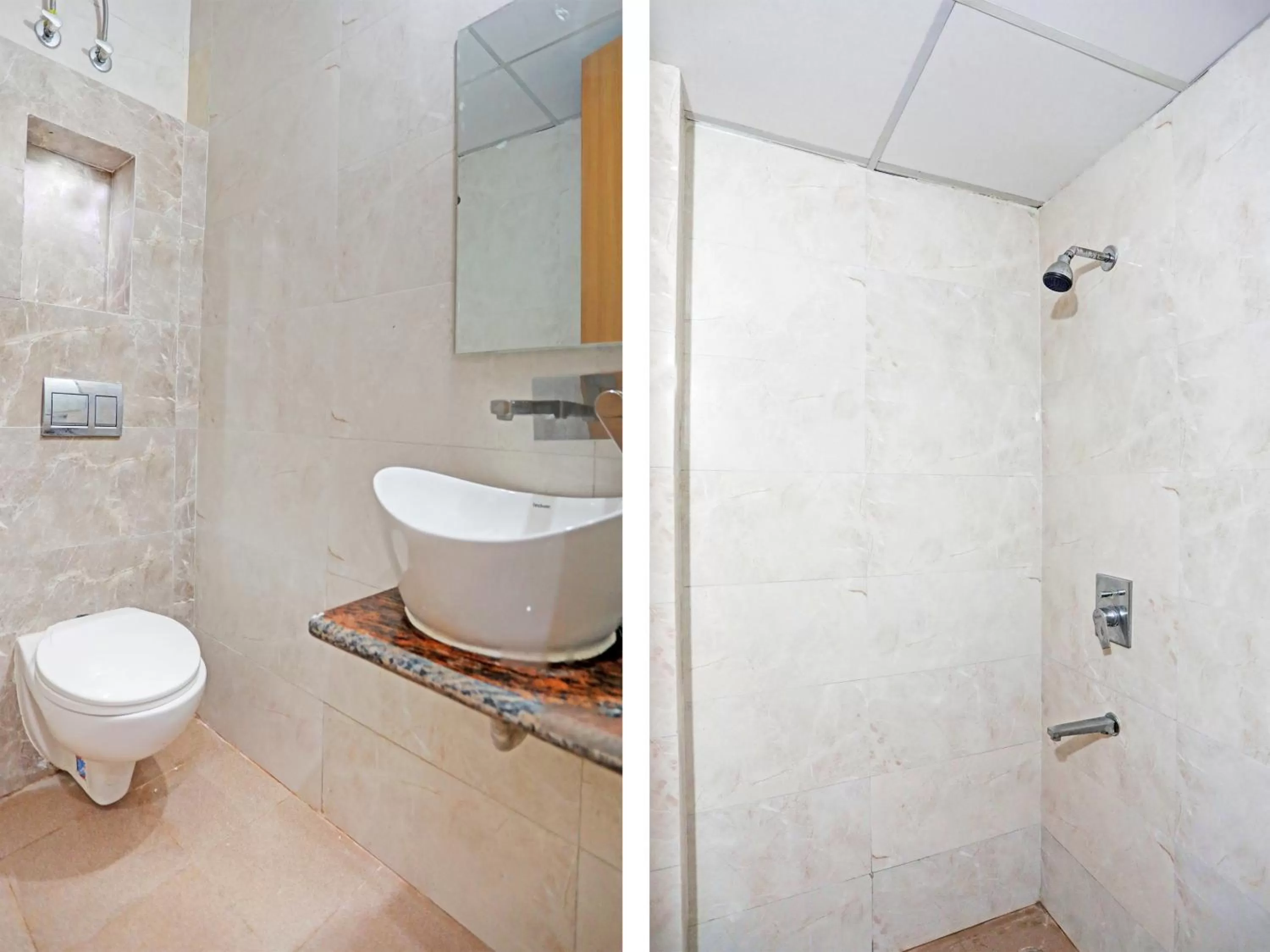 Bathroom in Hotel Golden Admire - Couple Friendly Hotel Noida Sector - 56