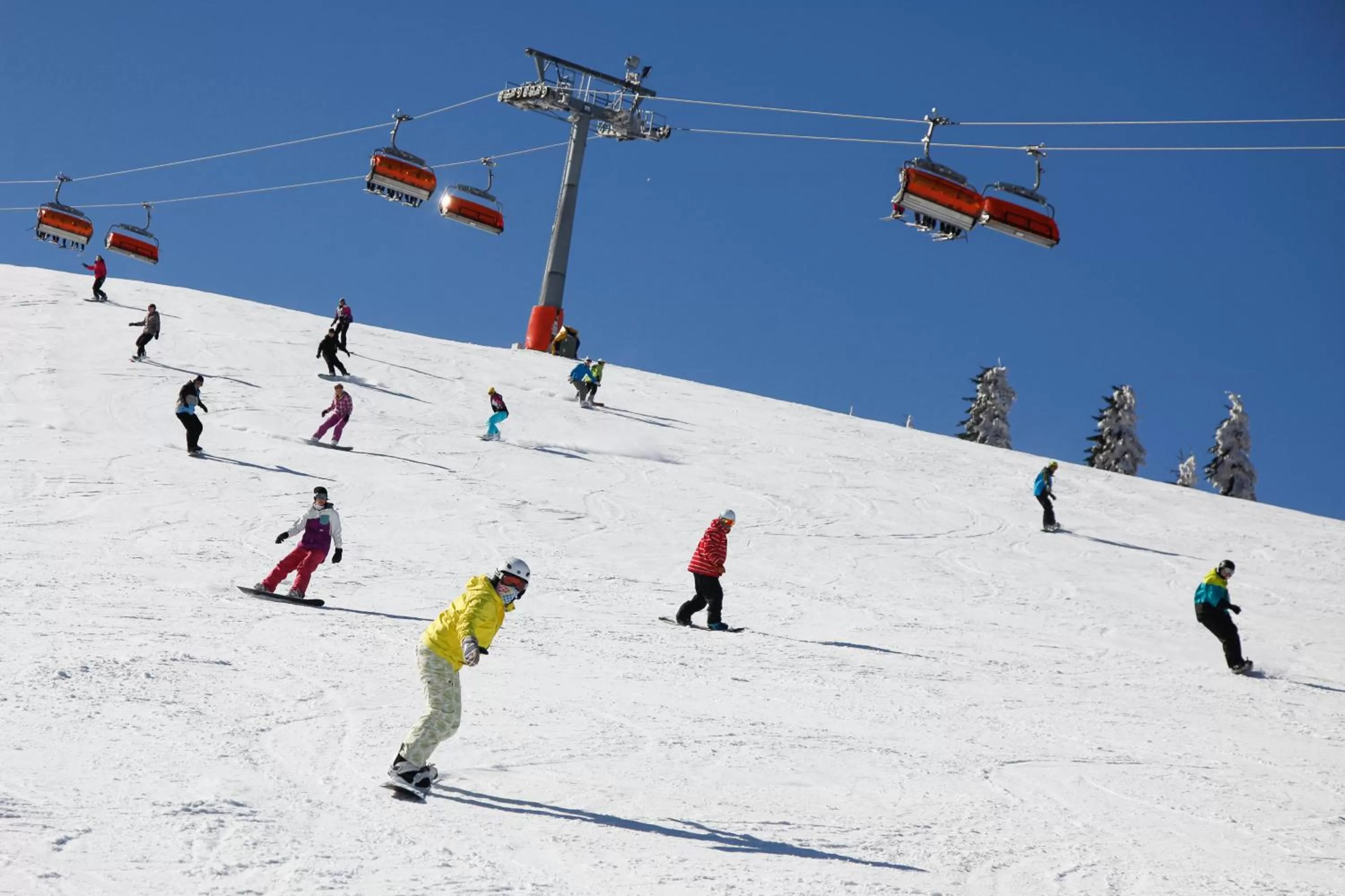 Winter, Skiing in Villasol