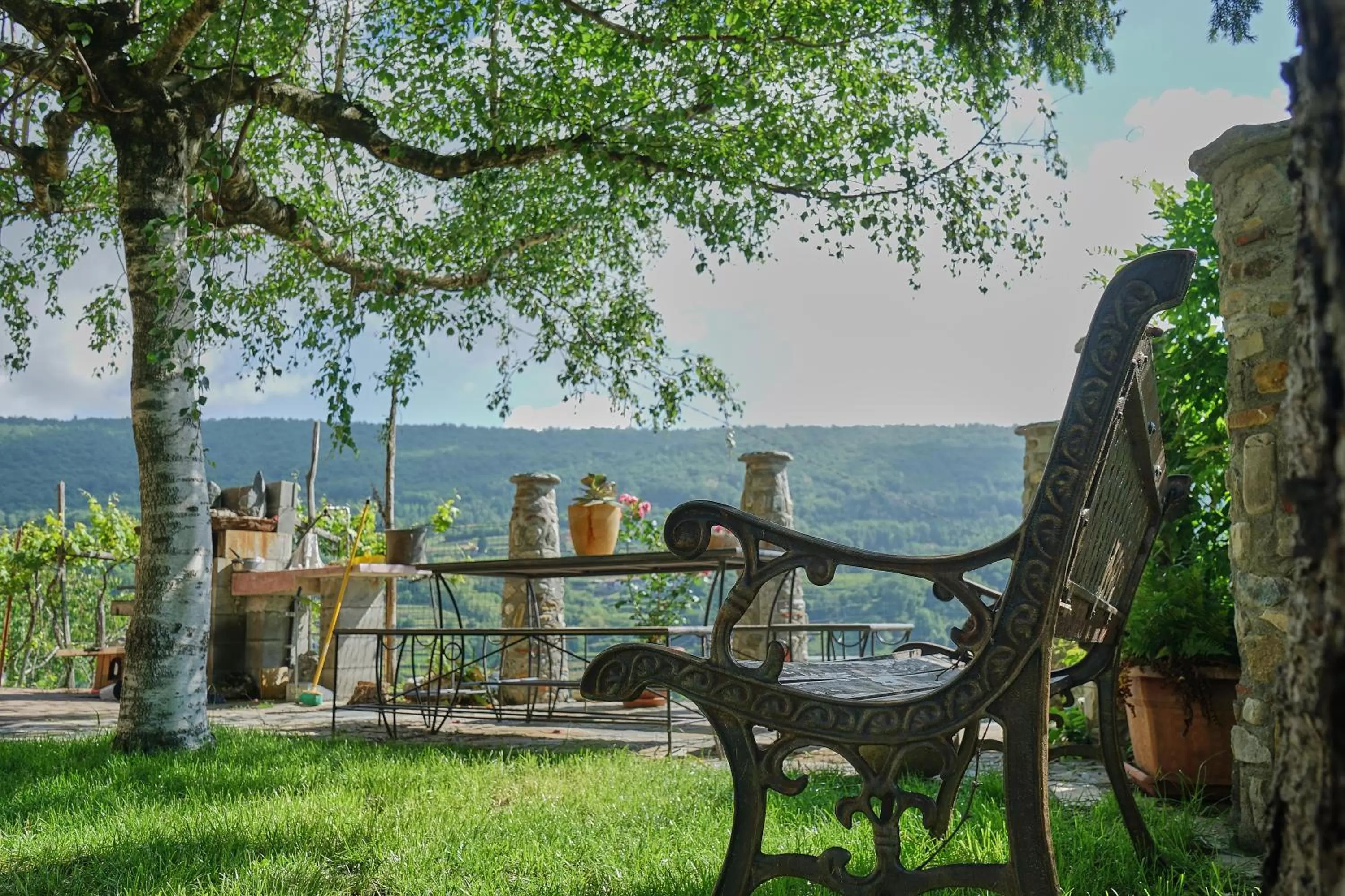 Garden in b&b Antiche Pietre