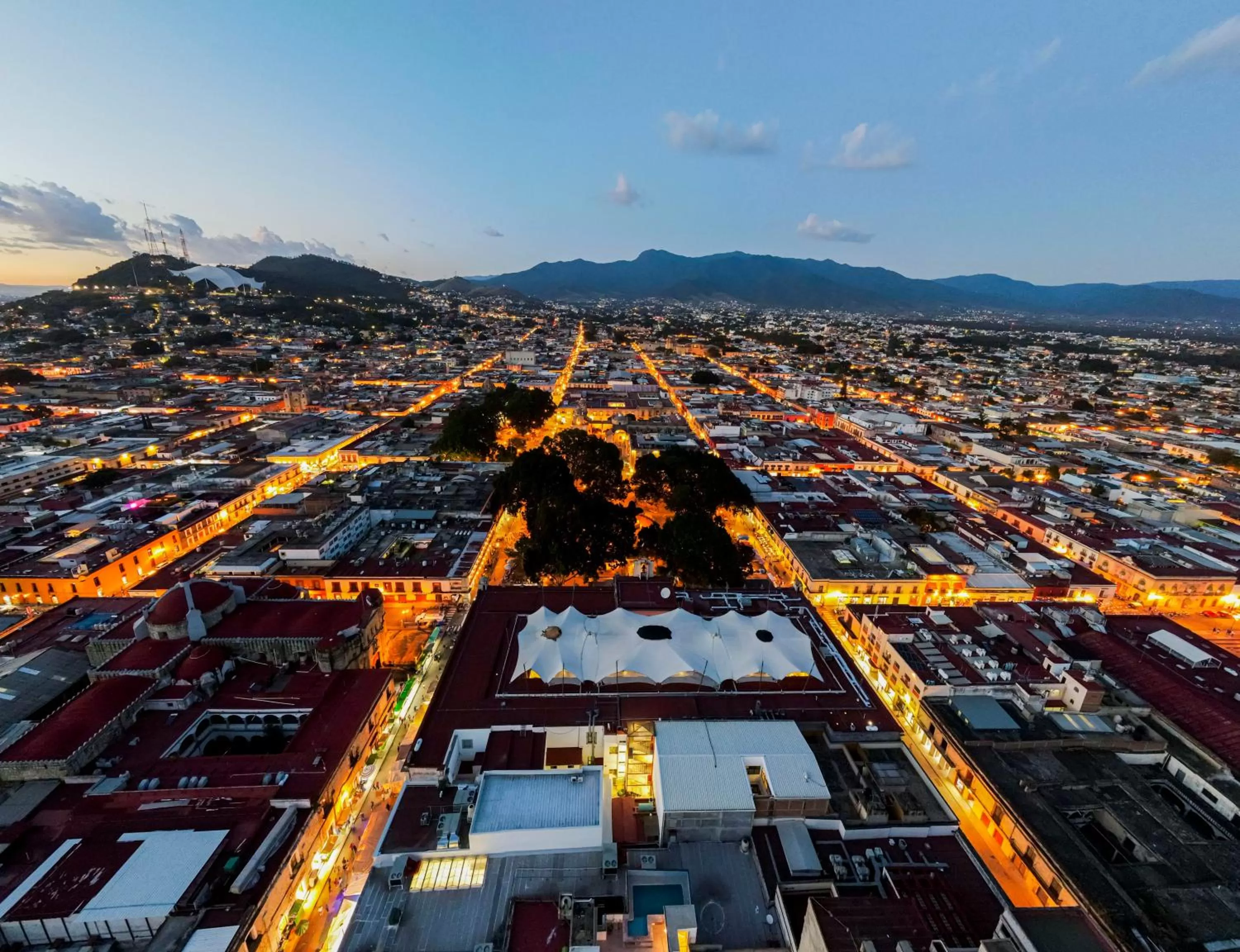 City view in Suites de La Parra