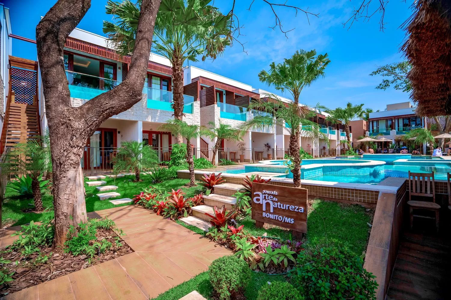 Swimming pool in Arte da Natureza Hotel Bonito