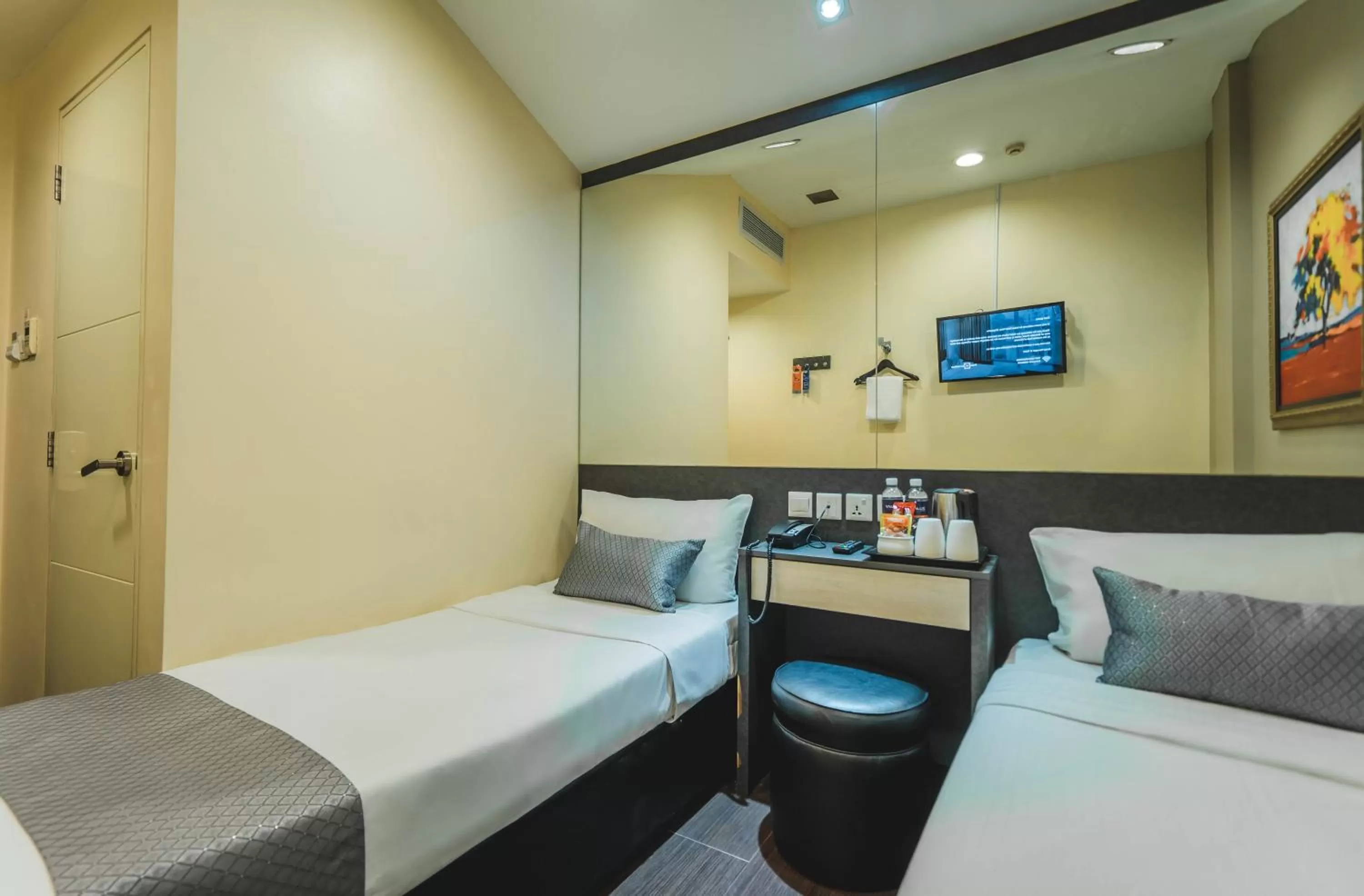 Bed in Value Hotel Nice