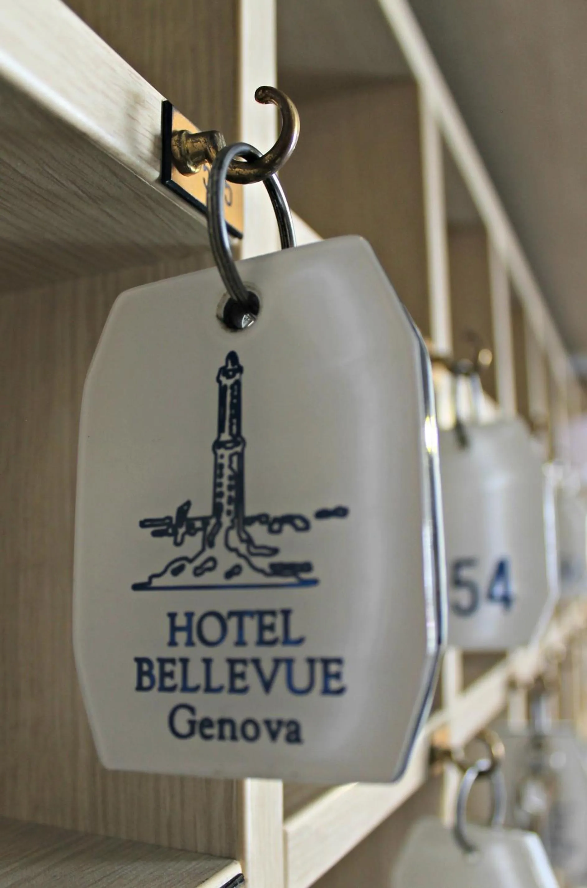 Property logo or sign in Hotel Bellevue