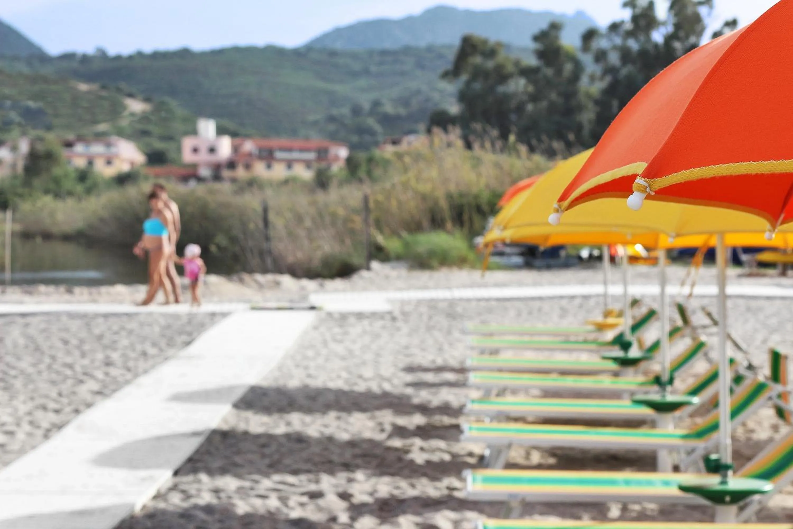 Beach in Colonna Beach Hotel Marinella