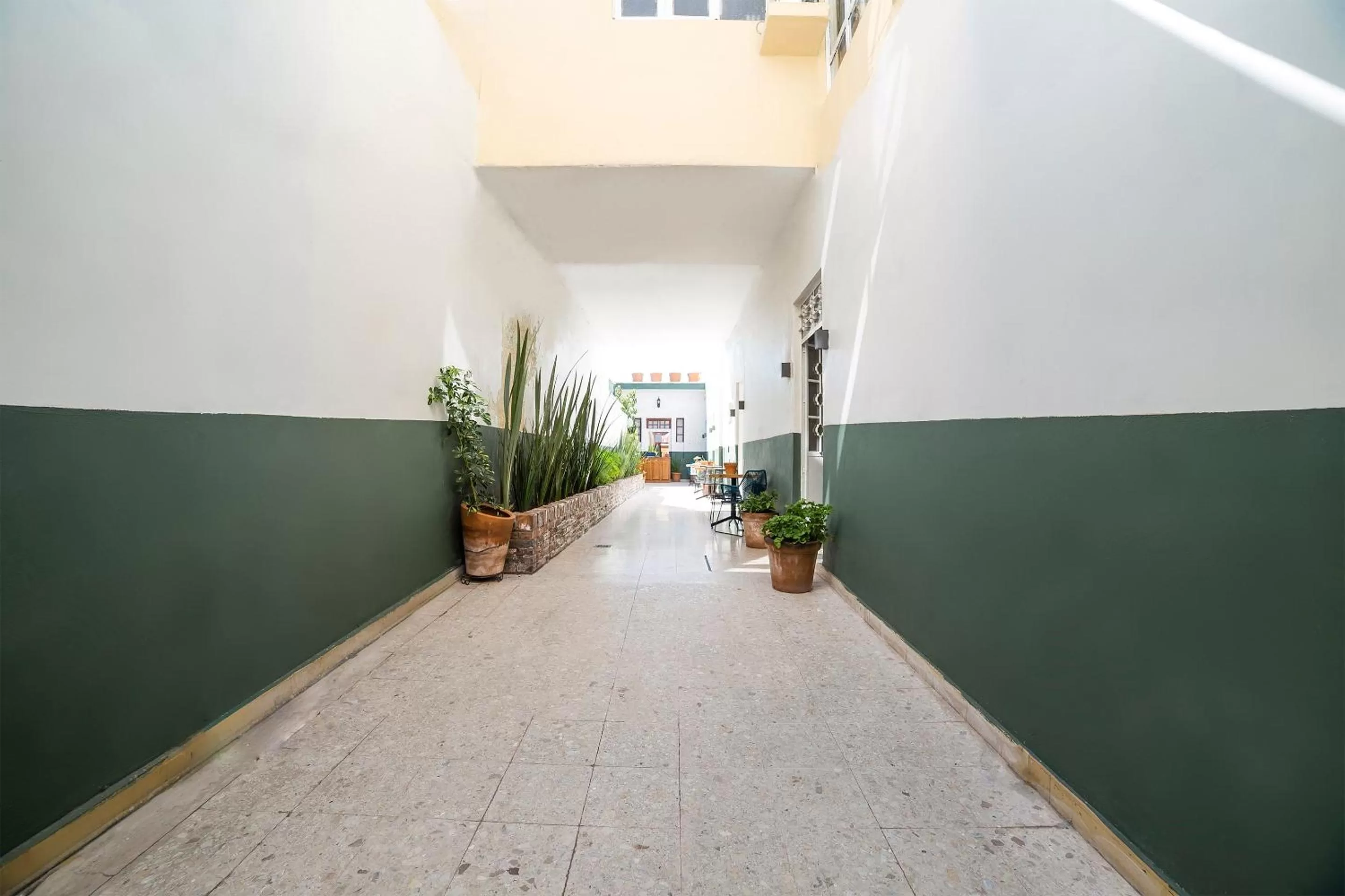 Lobby or reception in Hotel Querétaro Antiguo