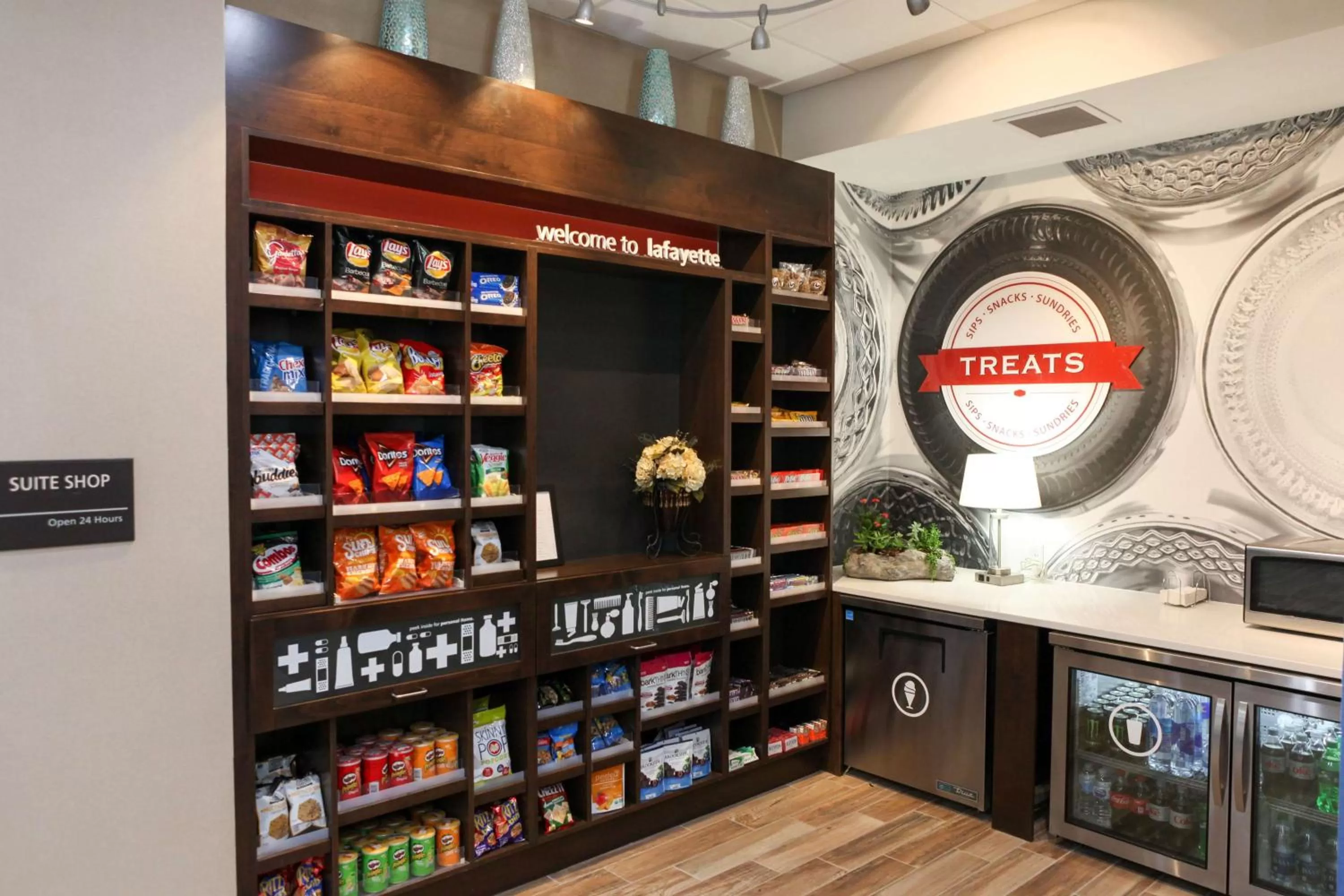 Restaurant/places to eat in Hampton Inn & Suites Lafayette