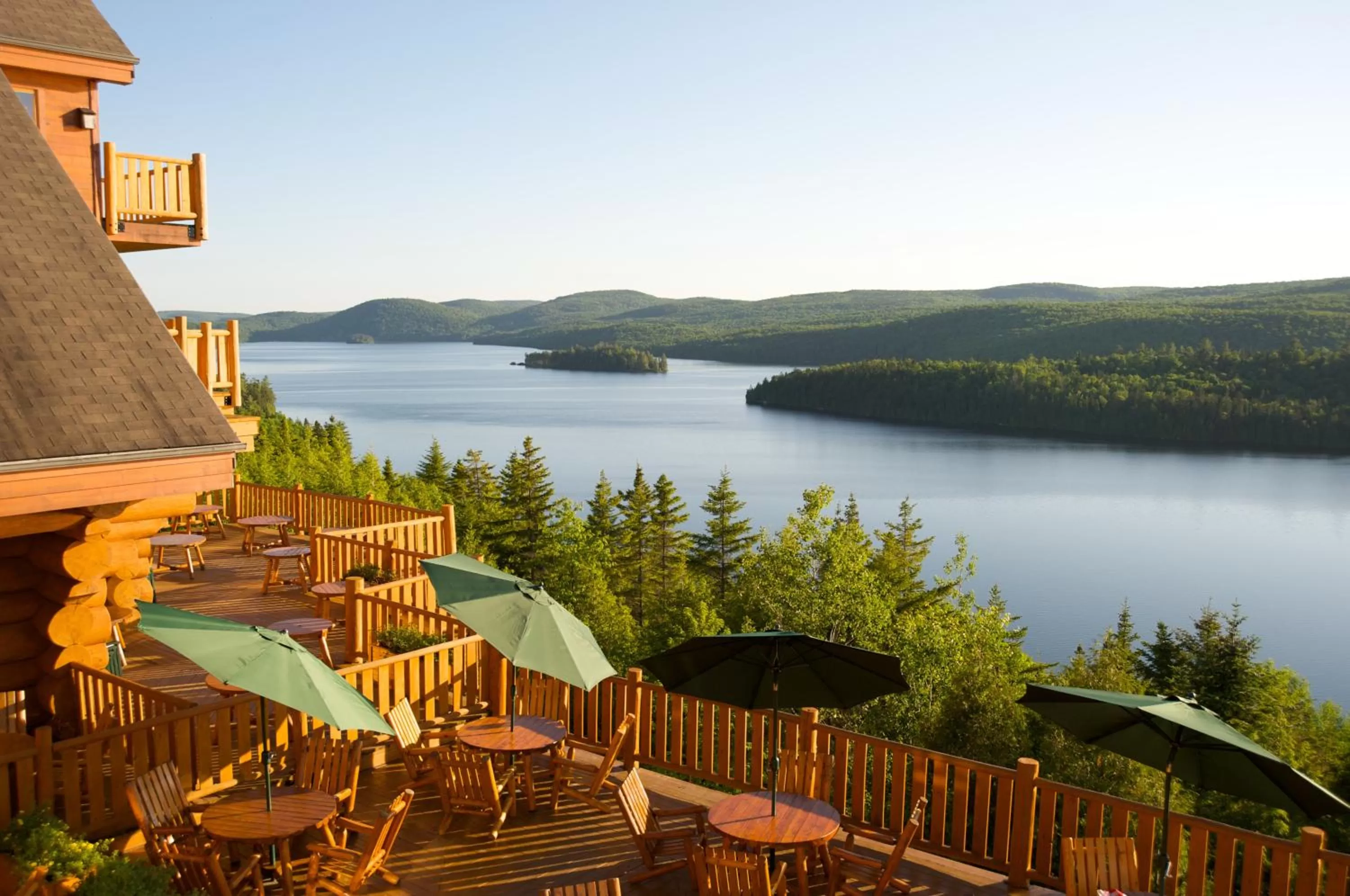 View (from property/room) in Sacacomie Hôtel et Spa