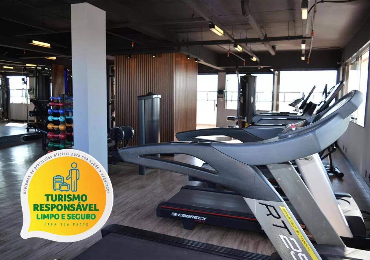 Fitness centre/facilities in Lets Idea Brasília Hotel