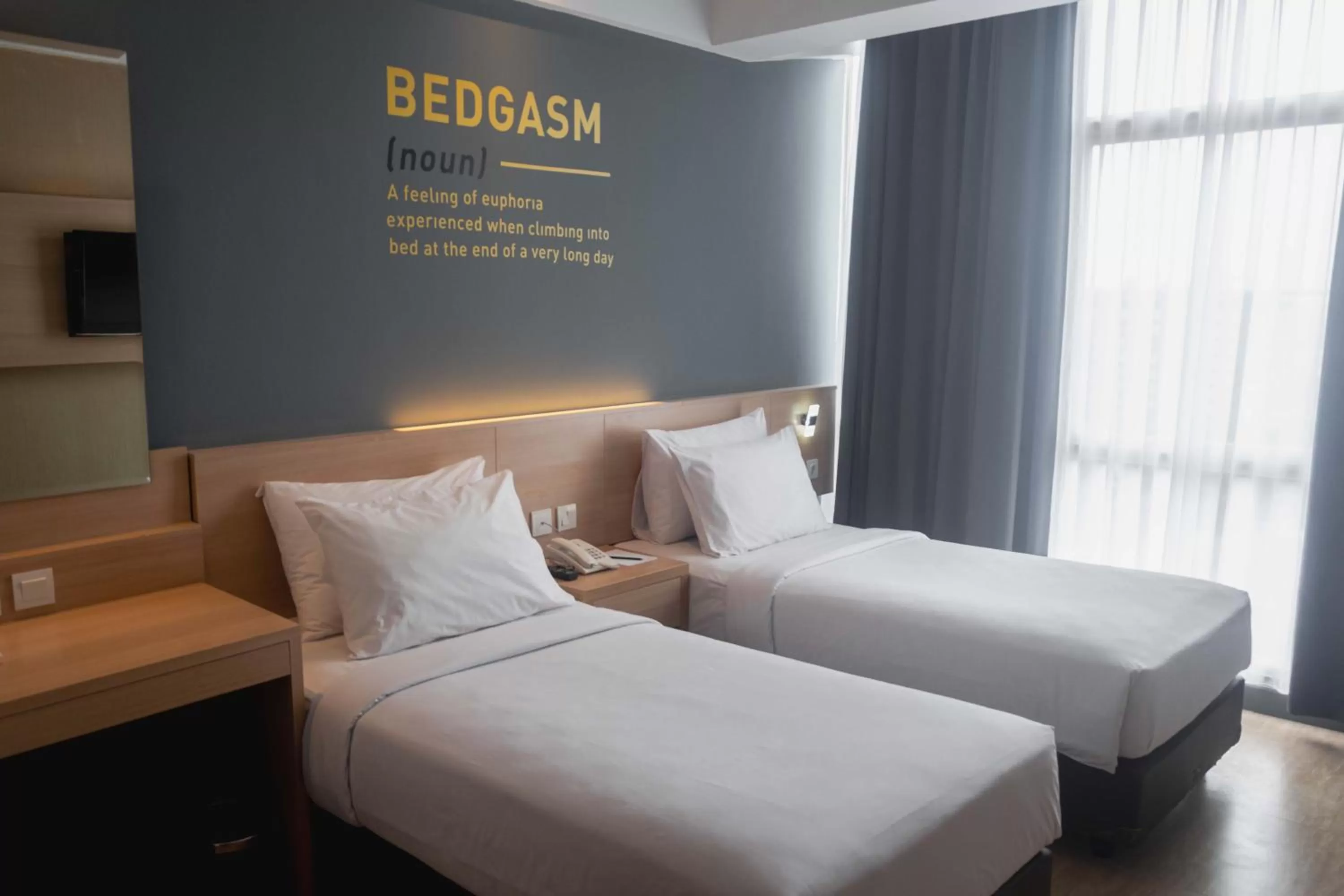 Bedroom, Bed in ROOMS INC d'botanica Bandung