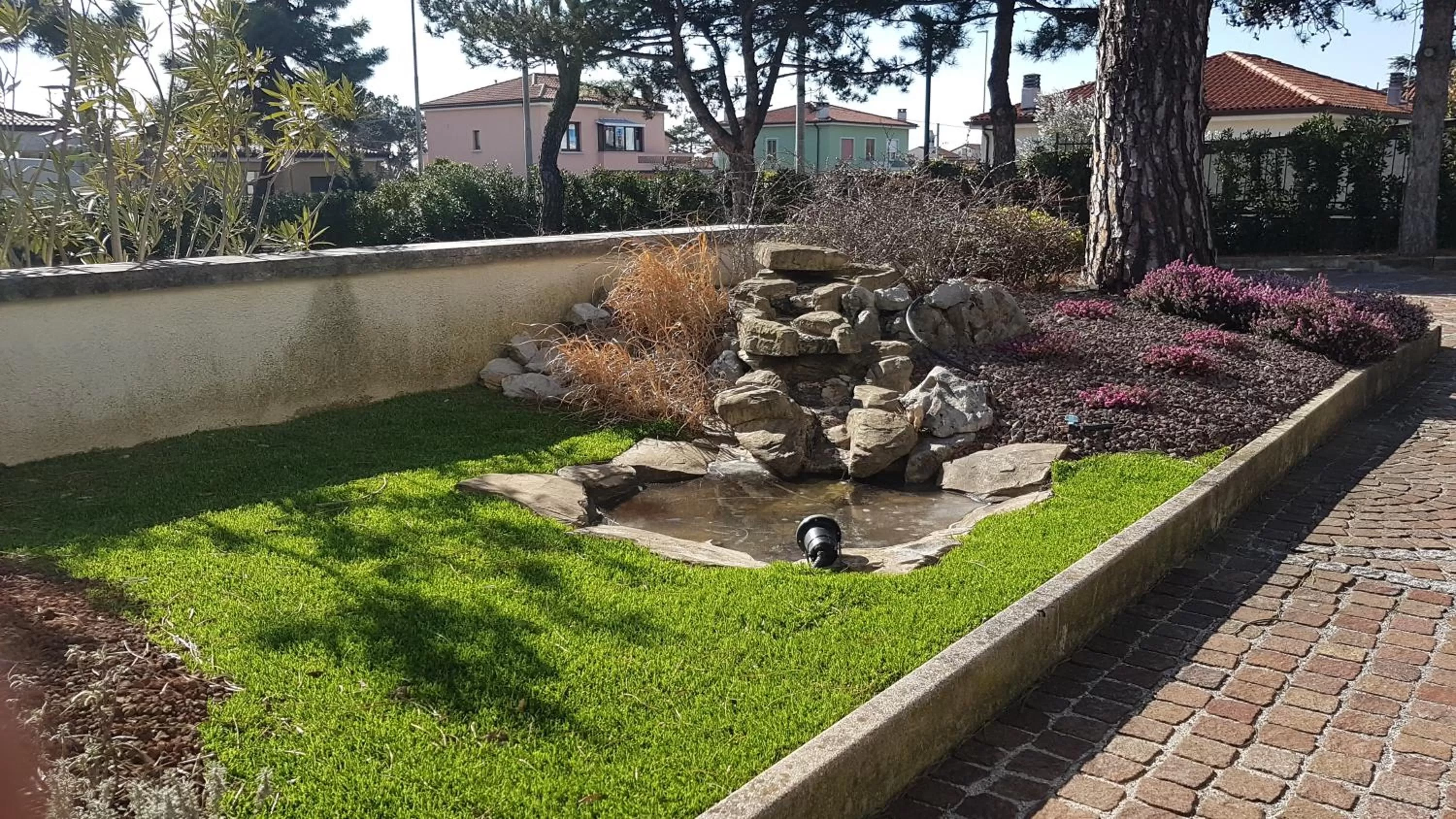 Garden in Hotel Alla Dolina