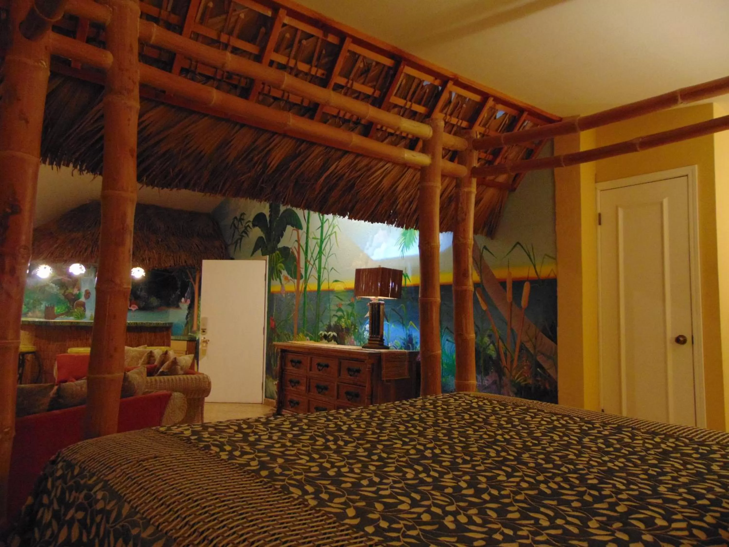 Bed in Poco Cielo Hotel