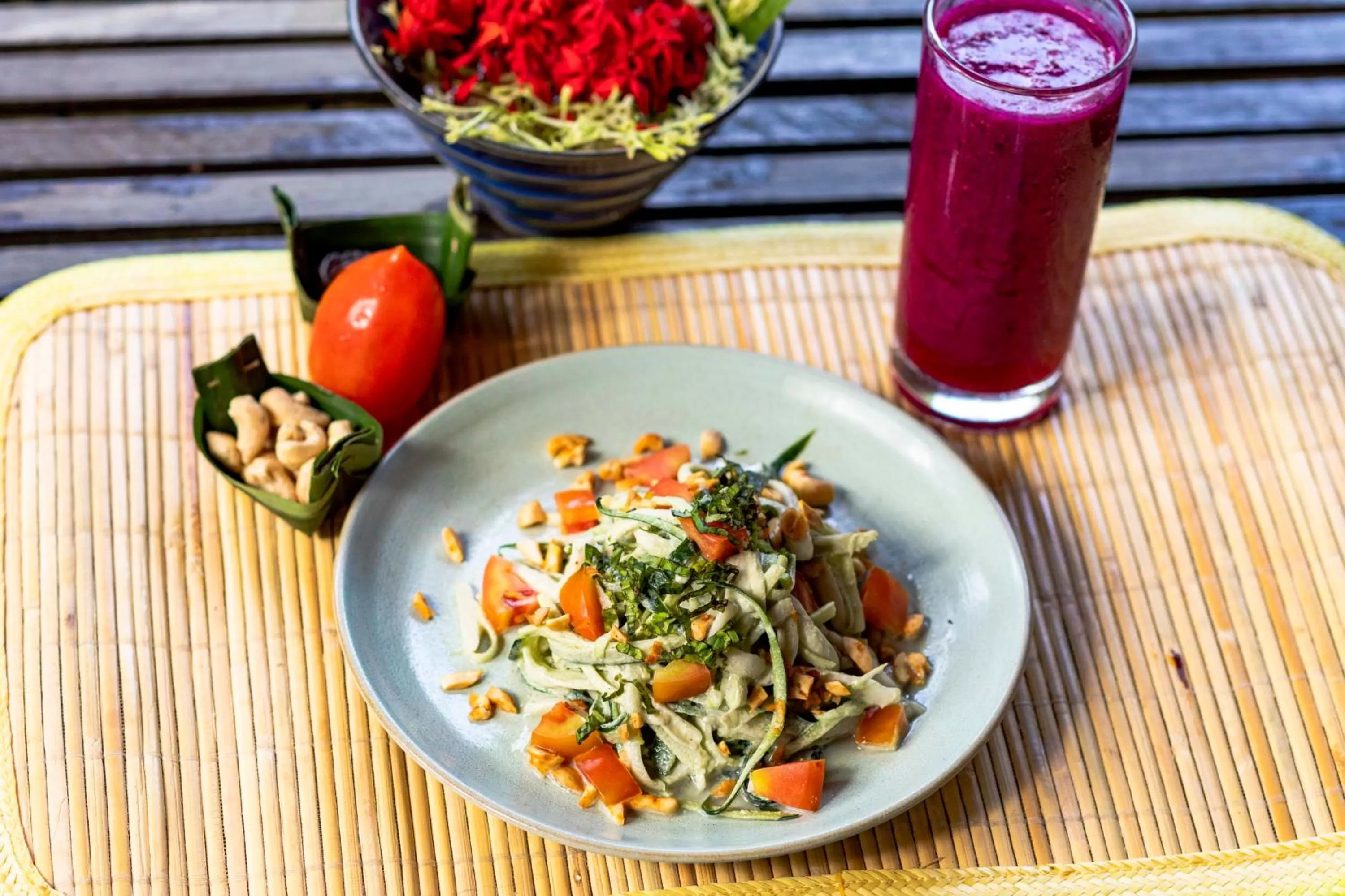 Food and drinks in Ubud Sari Health Resort