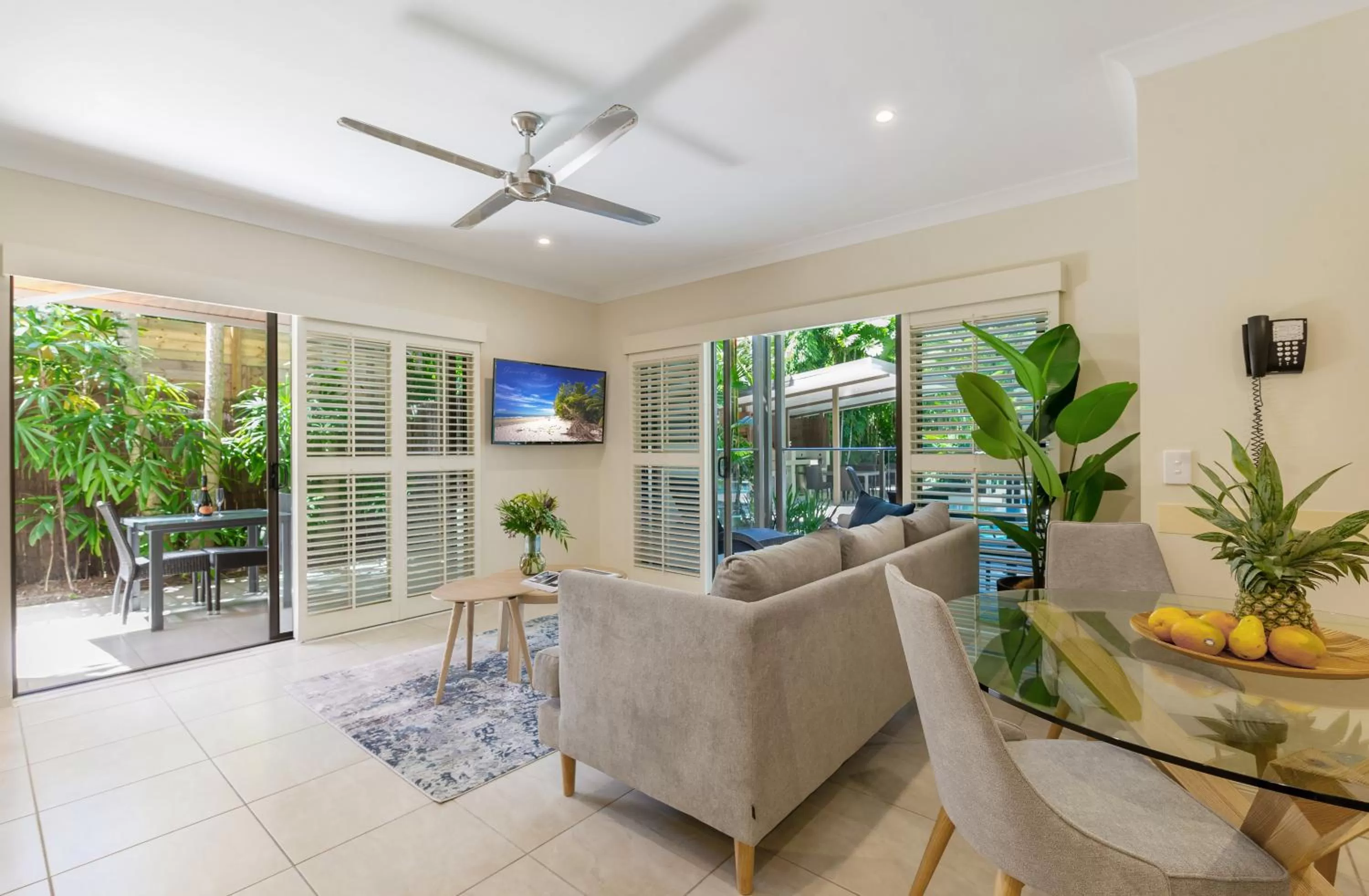 Living room in Shantara Resort Port Douglas - Adults Only Retreat