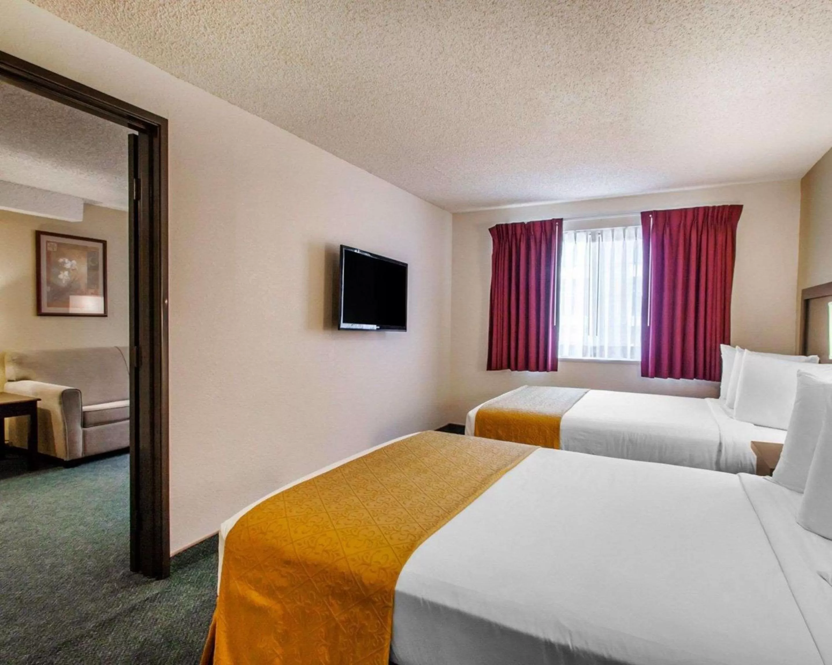 Photo of the whole room, Bed in Quality Inn & Suites Springfield - Eugene North